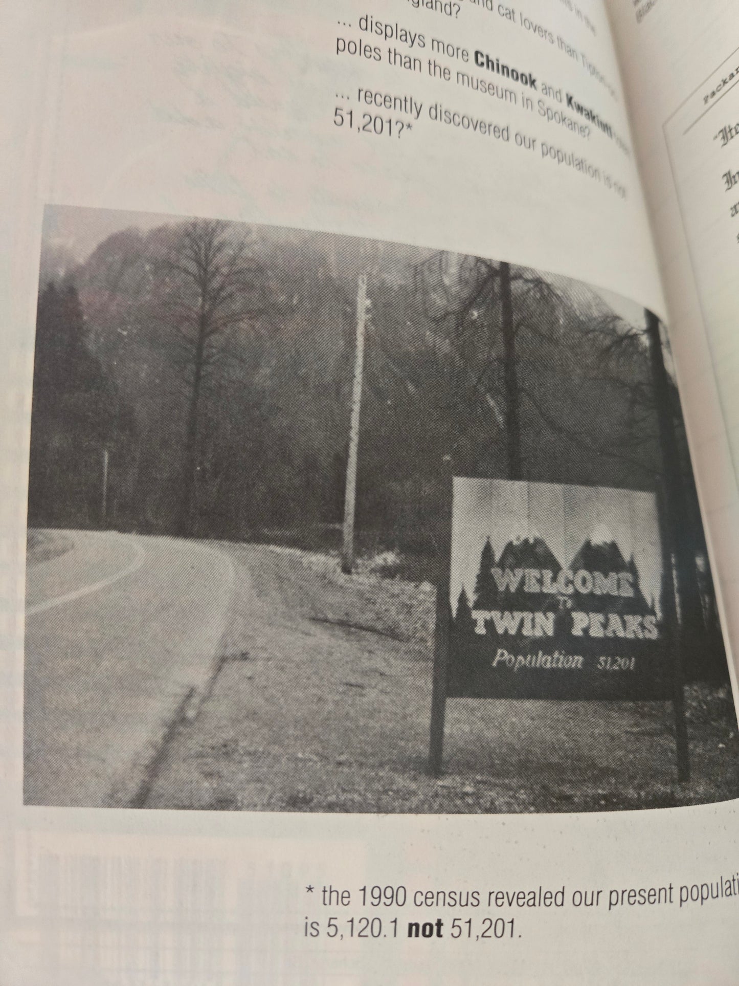 Welcome to Twin Peaks: Access Guide to the Town // David Lynch and Mark Frost // 1991 // Vintage Paperback