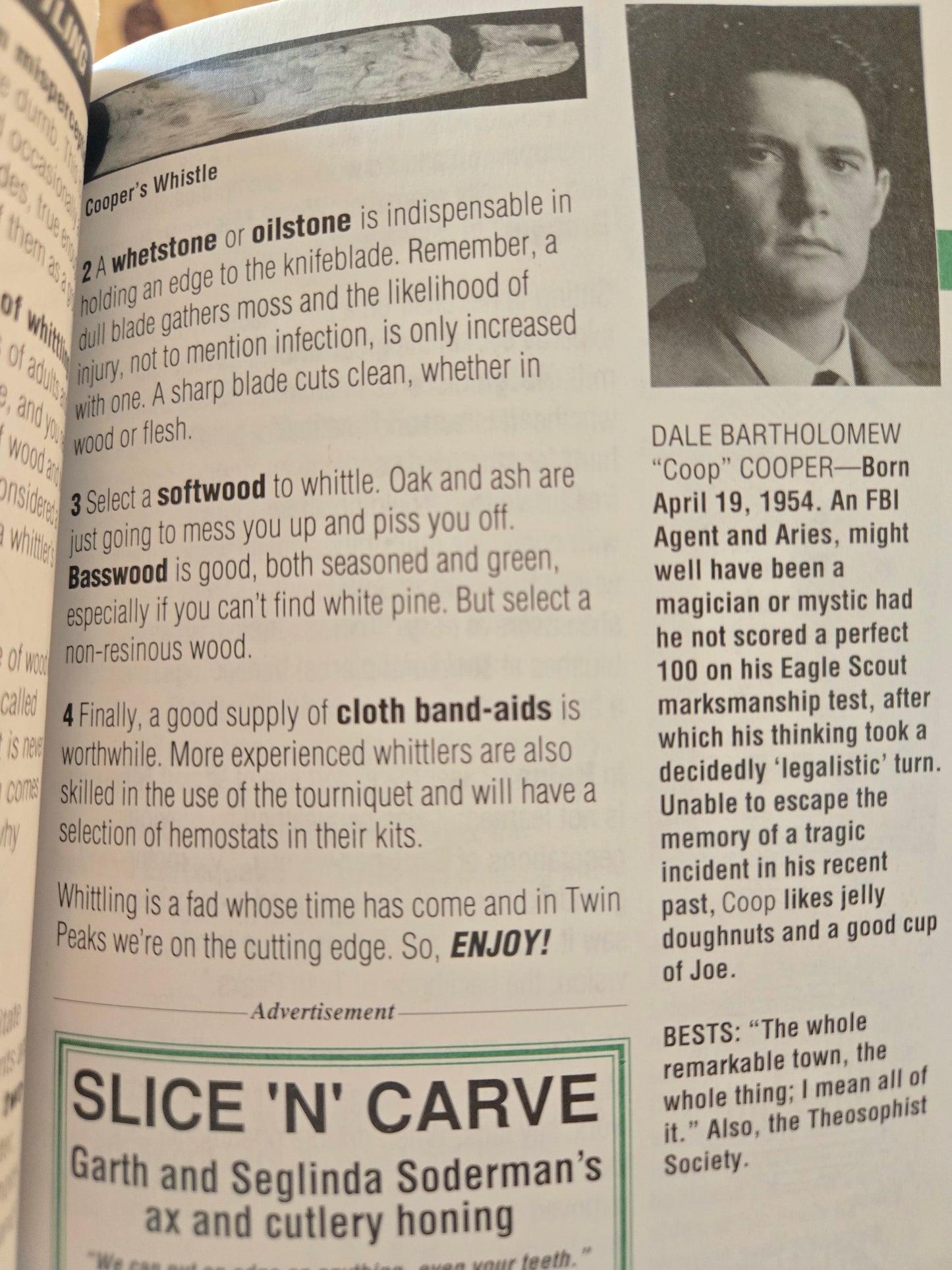 Welcome to Twin Peaks: Access Guide to the Town // David Lynch and Mark Frost // 1991 // Vintage Paperback