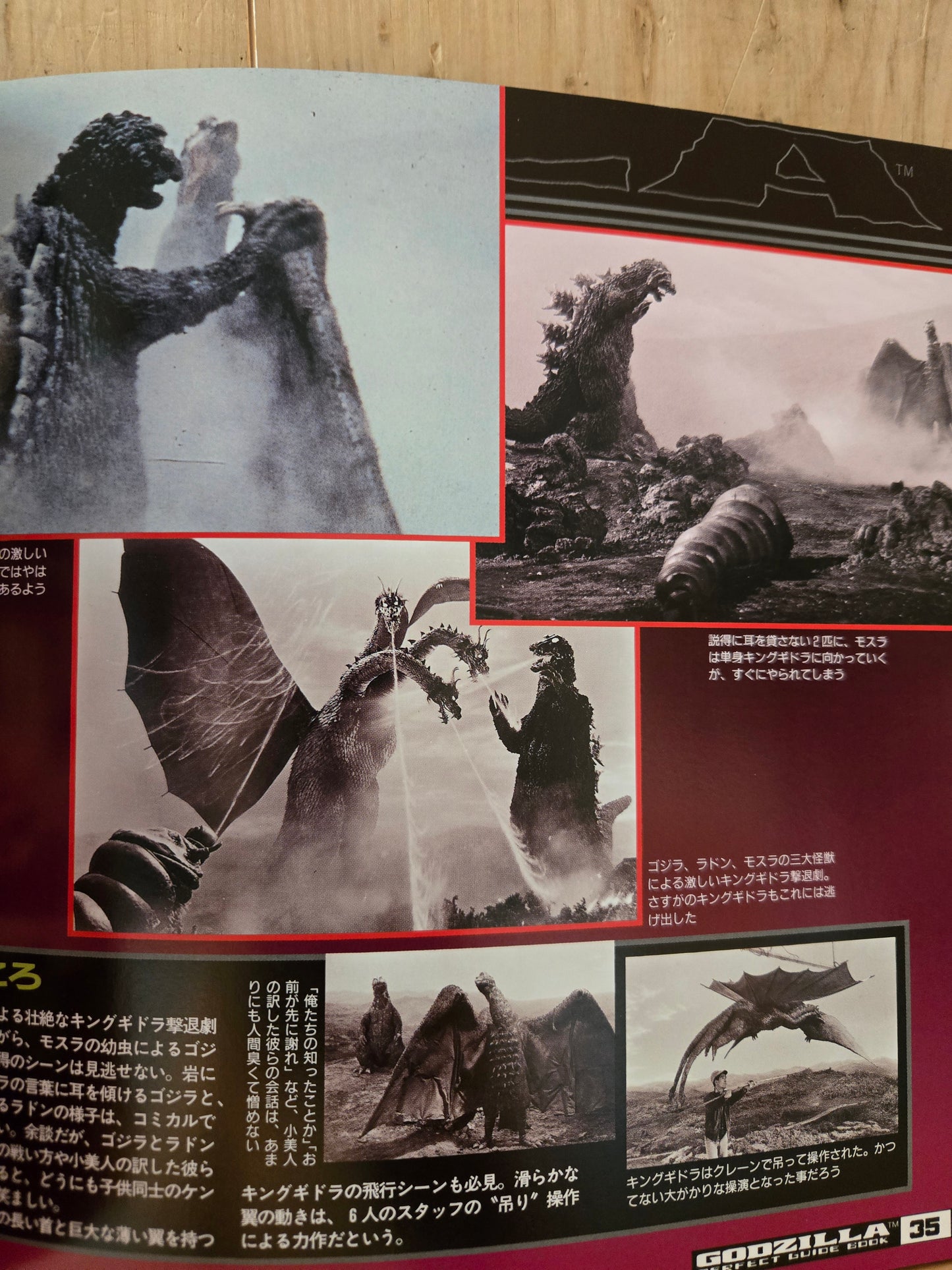 Godzilla Perfect Guide Book // 1998 // Vintage Paperback Godzilla Movies