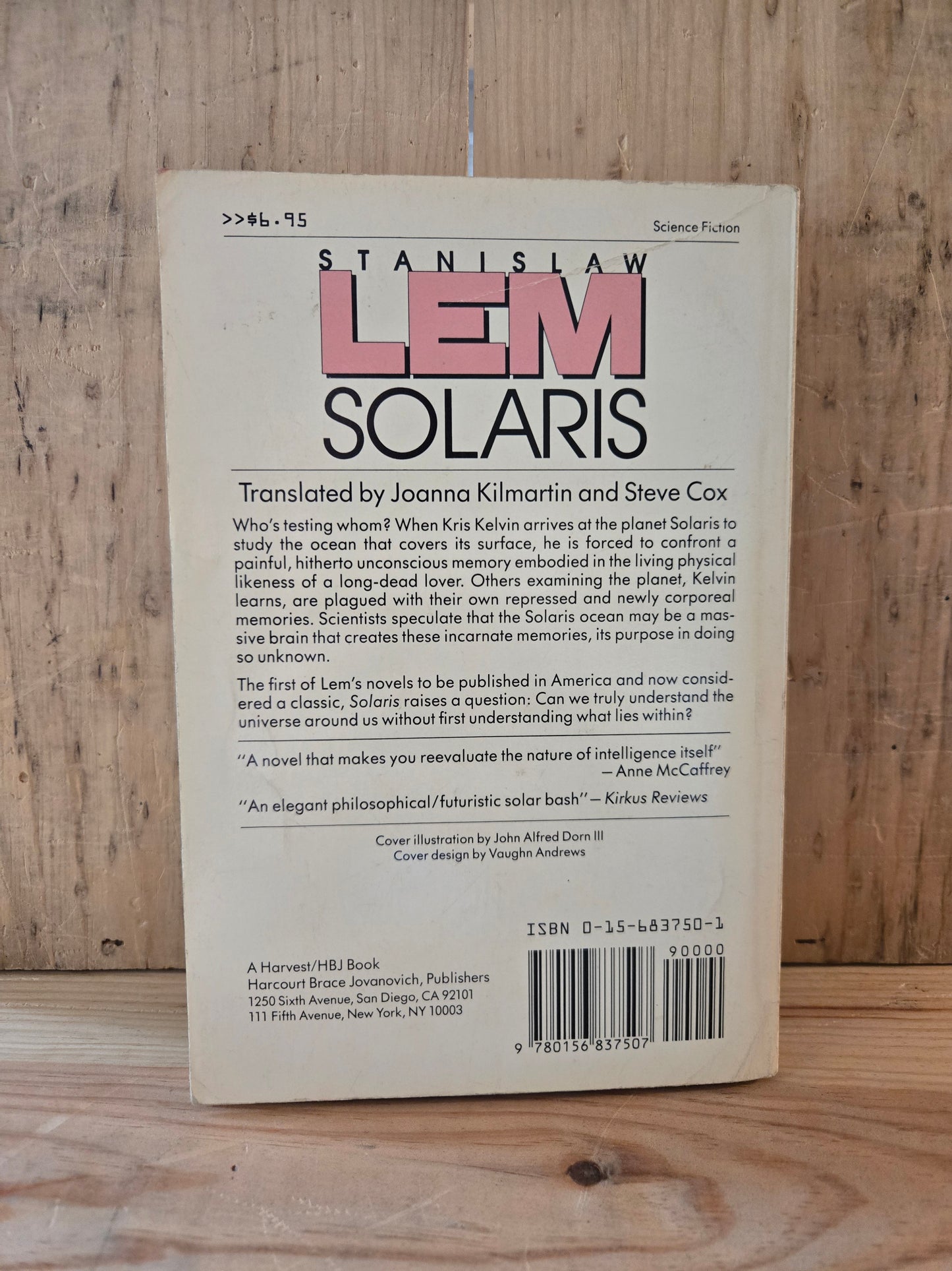 Solaris // Stanislaw Lem // 1987 // Vintage Paperback Sci-fi Ex-Library