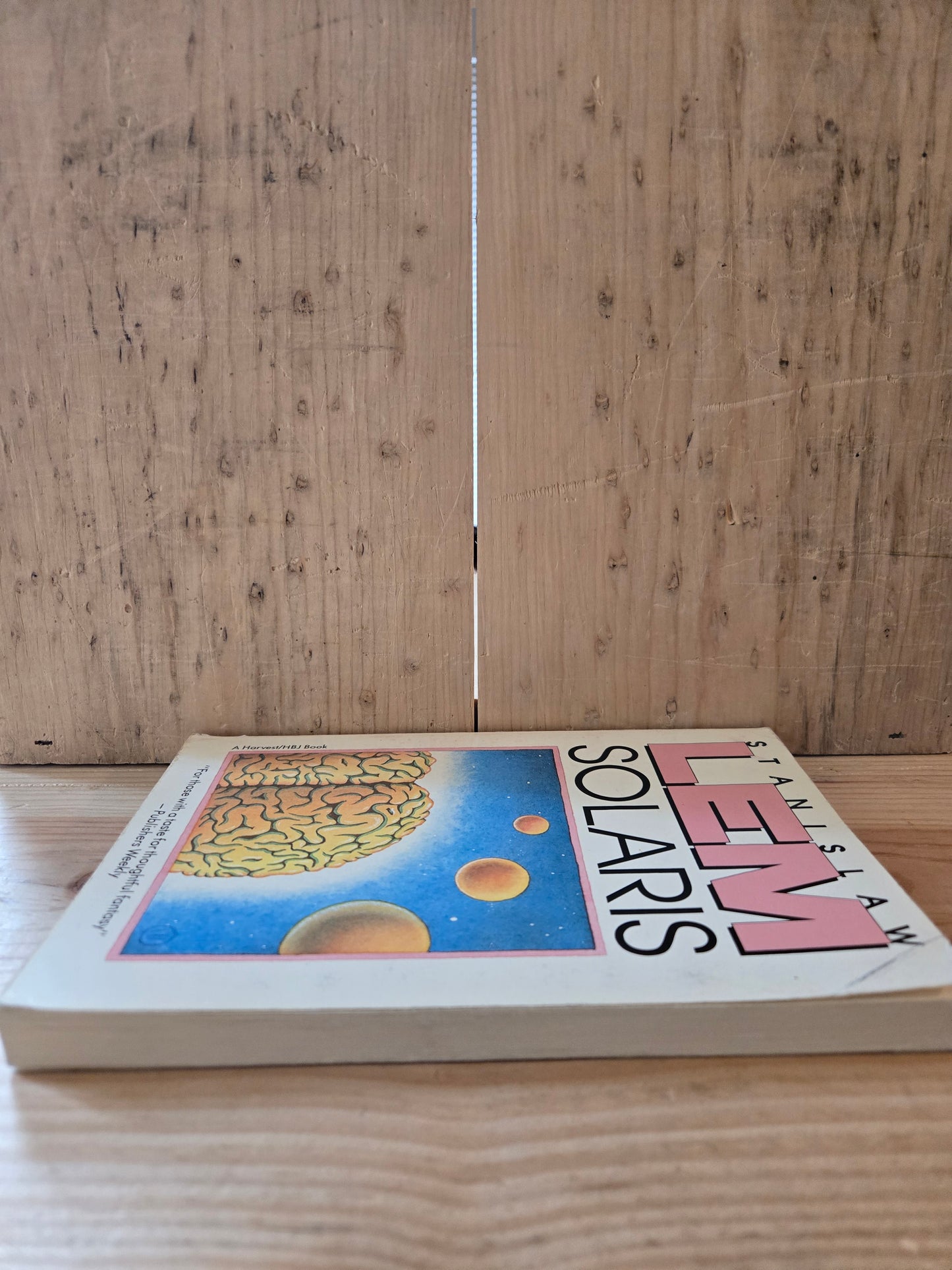 Solaris // Stanislaw Lem // 1987 // Vintage Paperback Sci-fi Ex-Library