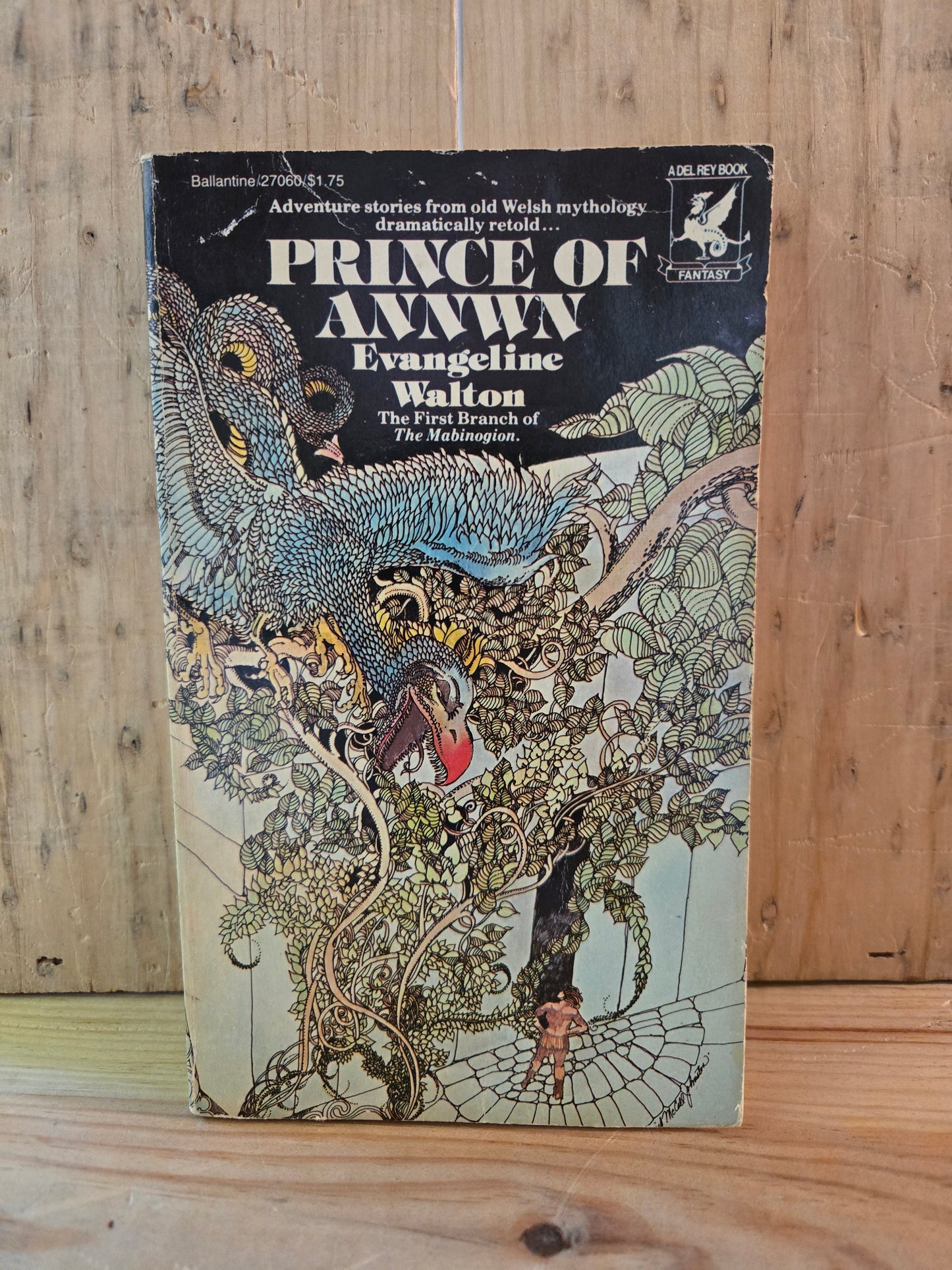 Four Branches of The Mabinogion (4 Book Set) // Evangeline Walton // 1970s // Vintage Paperback Fantasy Mythology
