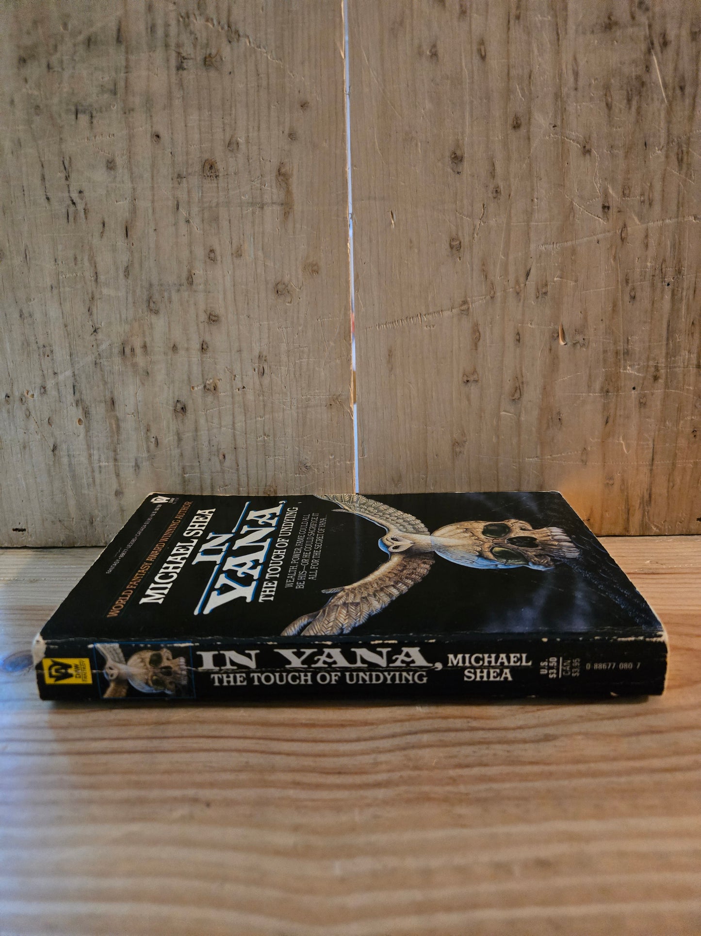 In Yana, The Touch of Undying // Michael Shea // 1st DAW Printing 1985 // Vintage Paperback Fantasy