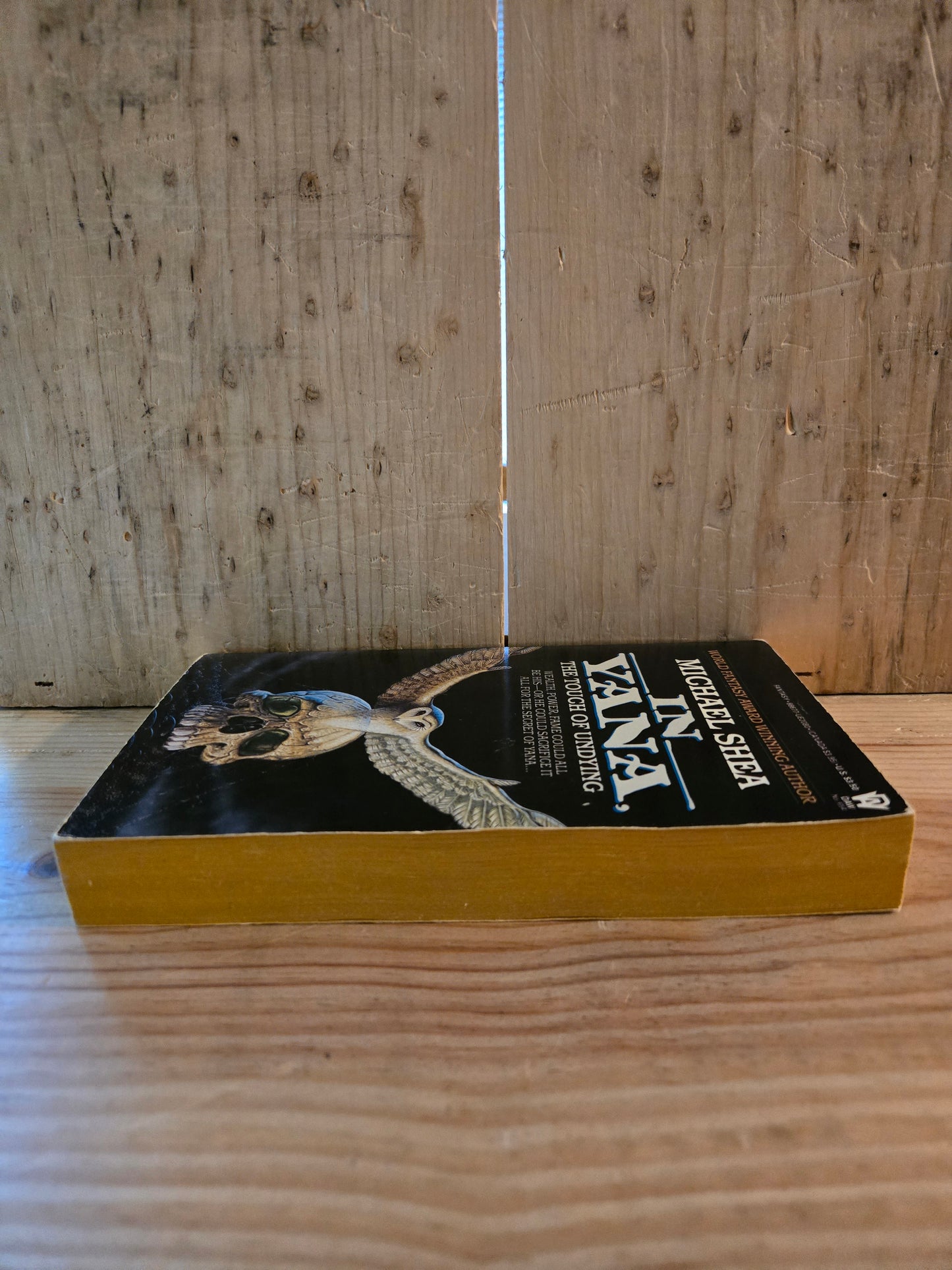 In Yana, The Touch of Undying // Michael Shea // 1st DAW Printing 1985 // Vintage Paperback Fantasy