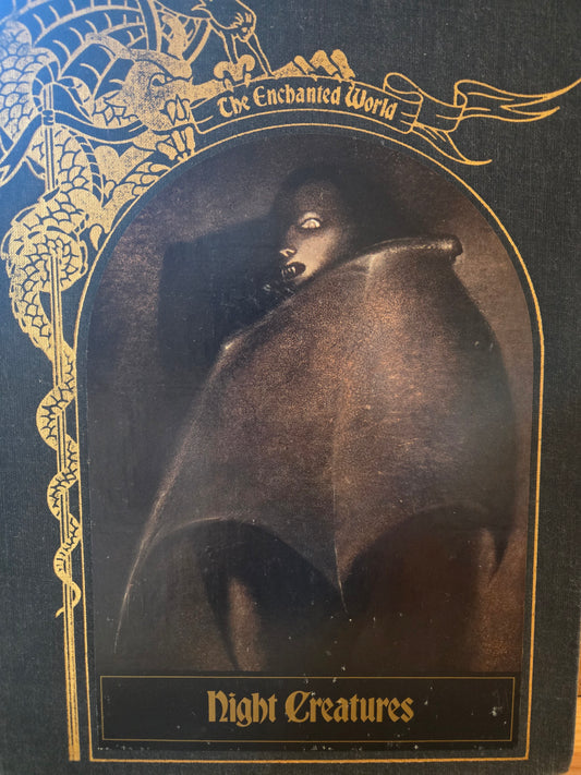 The Enchanted World: Night Creatures // Time Life Books 1980s // Vintage Hardcover Fantasy Mythology Folklore