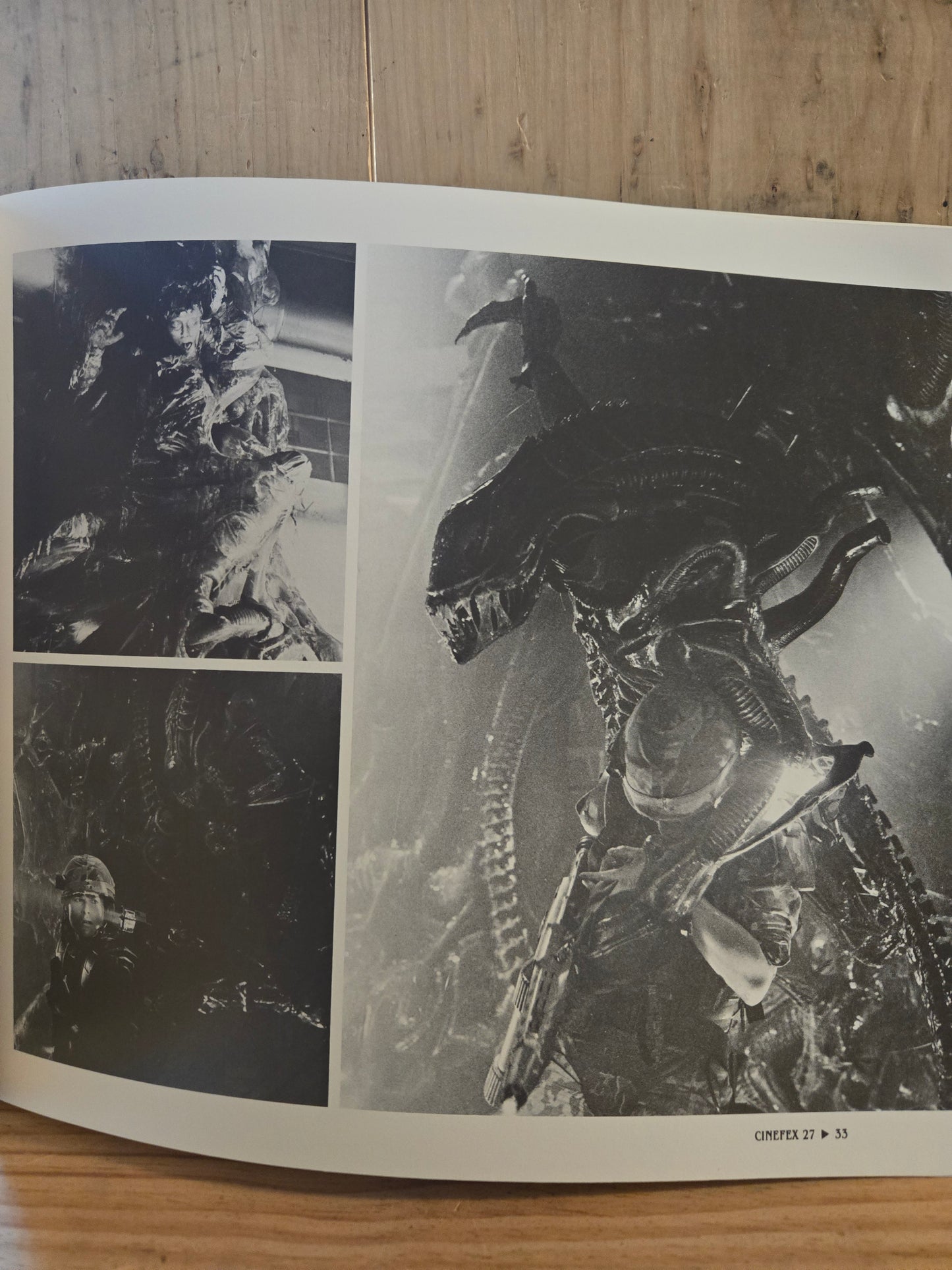 Cinefex Magazine // #27 August 1986 // Aliens Movie Visual Special Effects Sci-fi