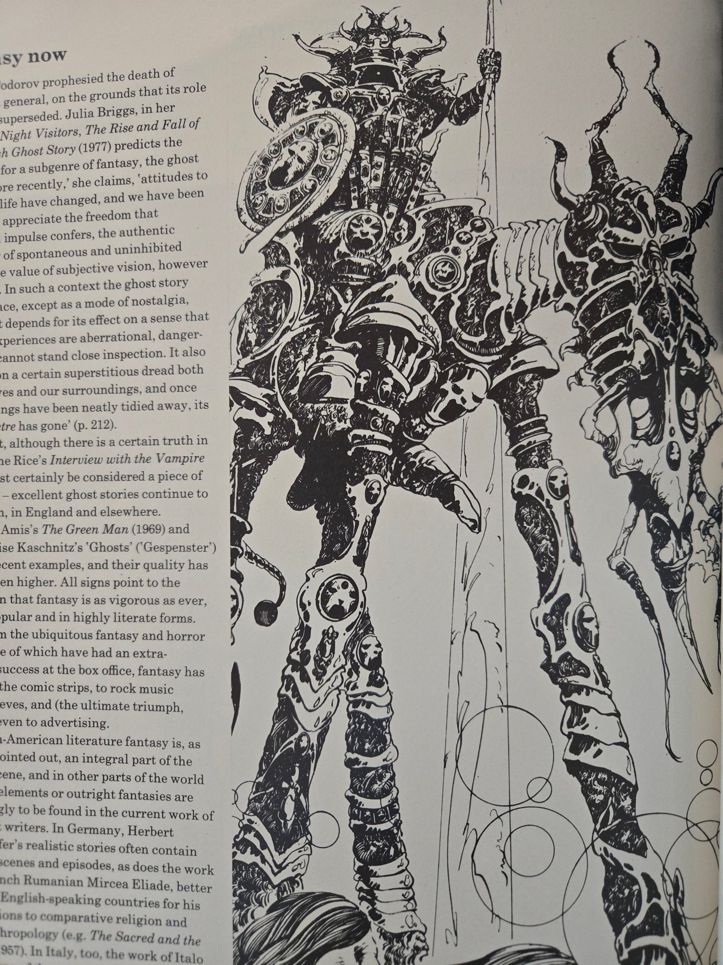 The Fantasy Book: An Illustrated History from Dracula to Tolkien // Franz Rottensteiner // 1978 // Vintage Paperback