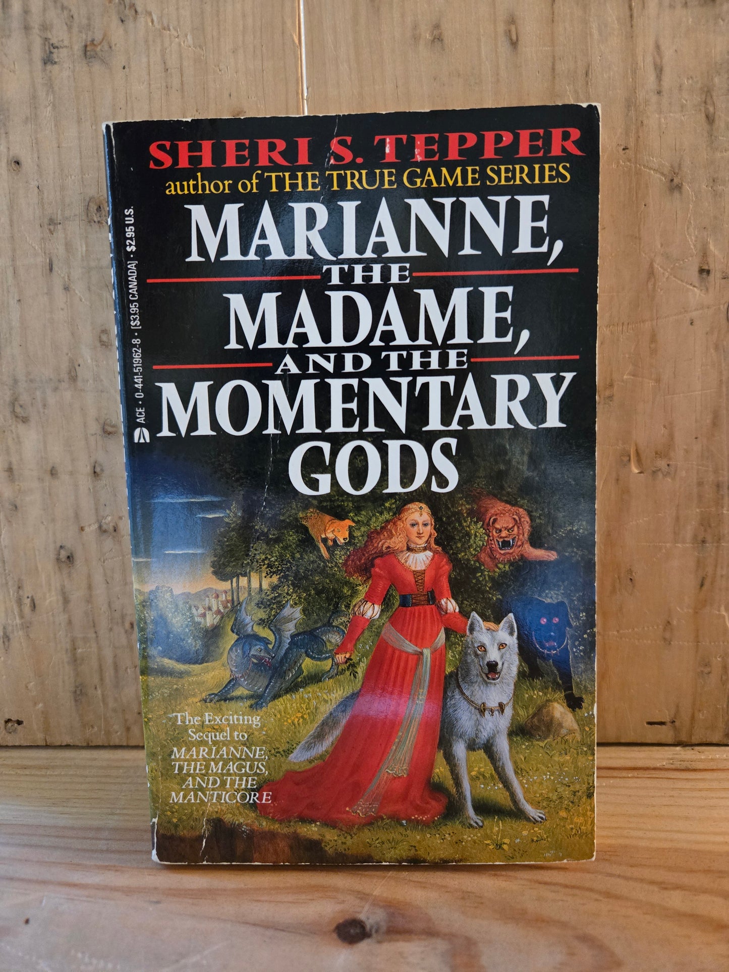 The Marianne Trilogy (3 Book Set) // Sheri S. Tepper // 1985 - 1989 // Vintage Paperback Fantasy