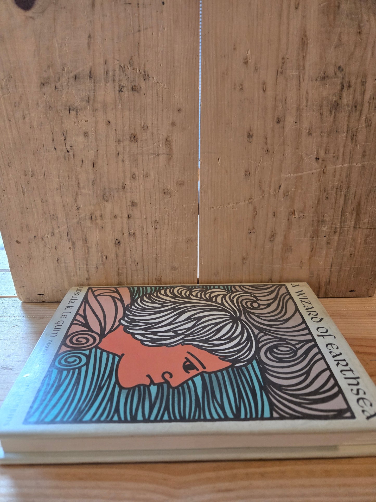 A Wizard of Earthsea // Ursula K. Le Guin // 1970s // Vintage Hardcover Fantasy Drawings by Ruth Robbins