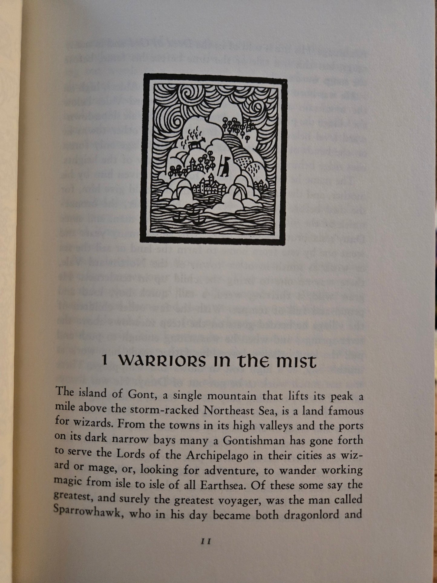 A Wizard of Earthsea // Ursula K. Le Guin // 1970s // Vintage Hardcover Fantasy Drawings by Ruth Robbins