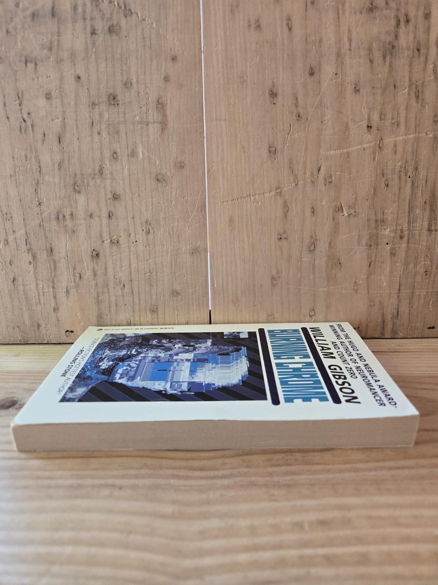 Burning Chrome // William Gibson // 1987 // Vintage Paperback Cyberpunk Sci-fi