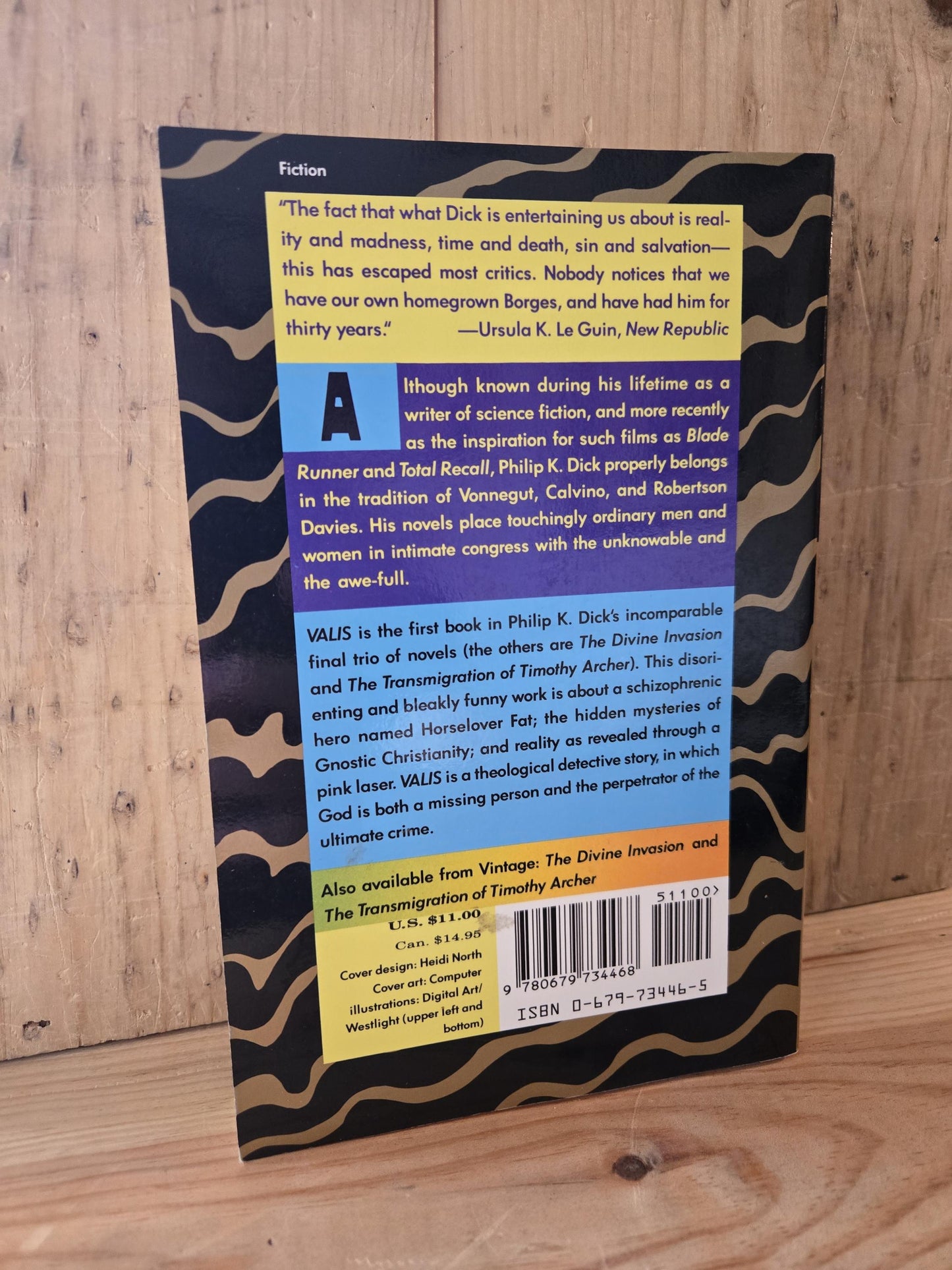 VALIS // Philip K. Dick // 1991 // Vintage Paperback Sci-fi