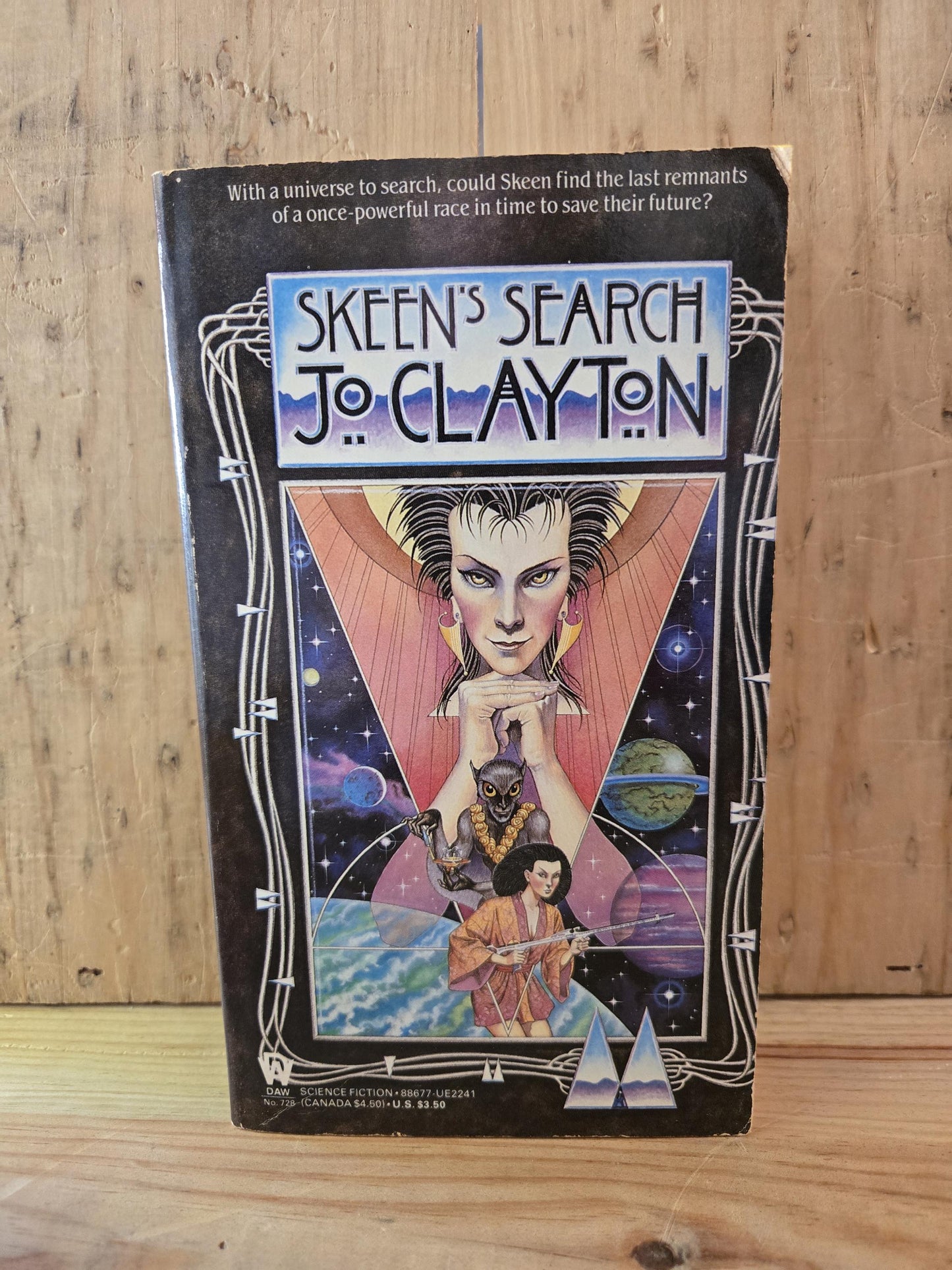Skeen Trilogy (3 Book Lot) // Jo Clayton // 1980s // Vintage Paperback Sci-fi Fantasy