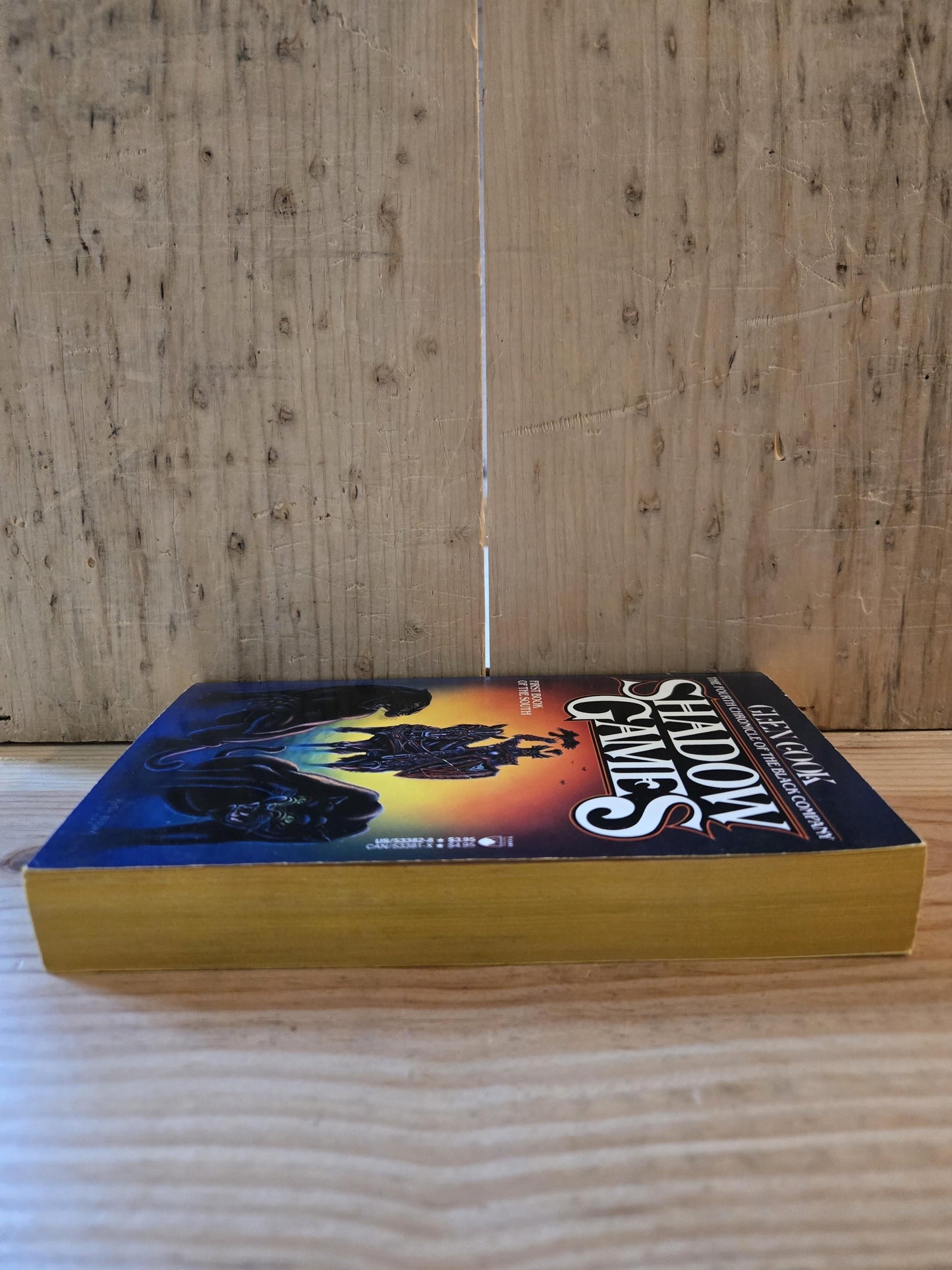 Shadow Games: Book #4 in The Black Company // Glen Cook // 1989 // Vintage Paperback Fantasy