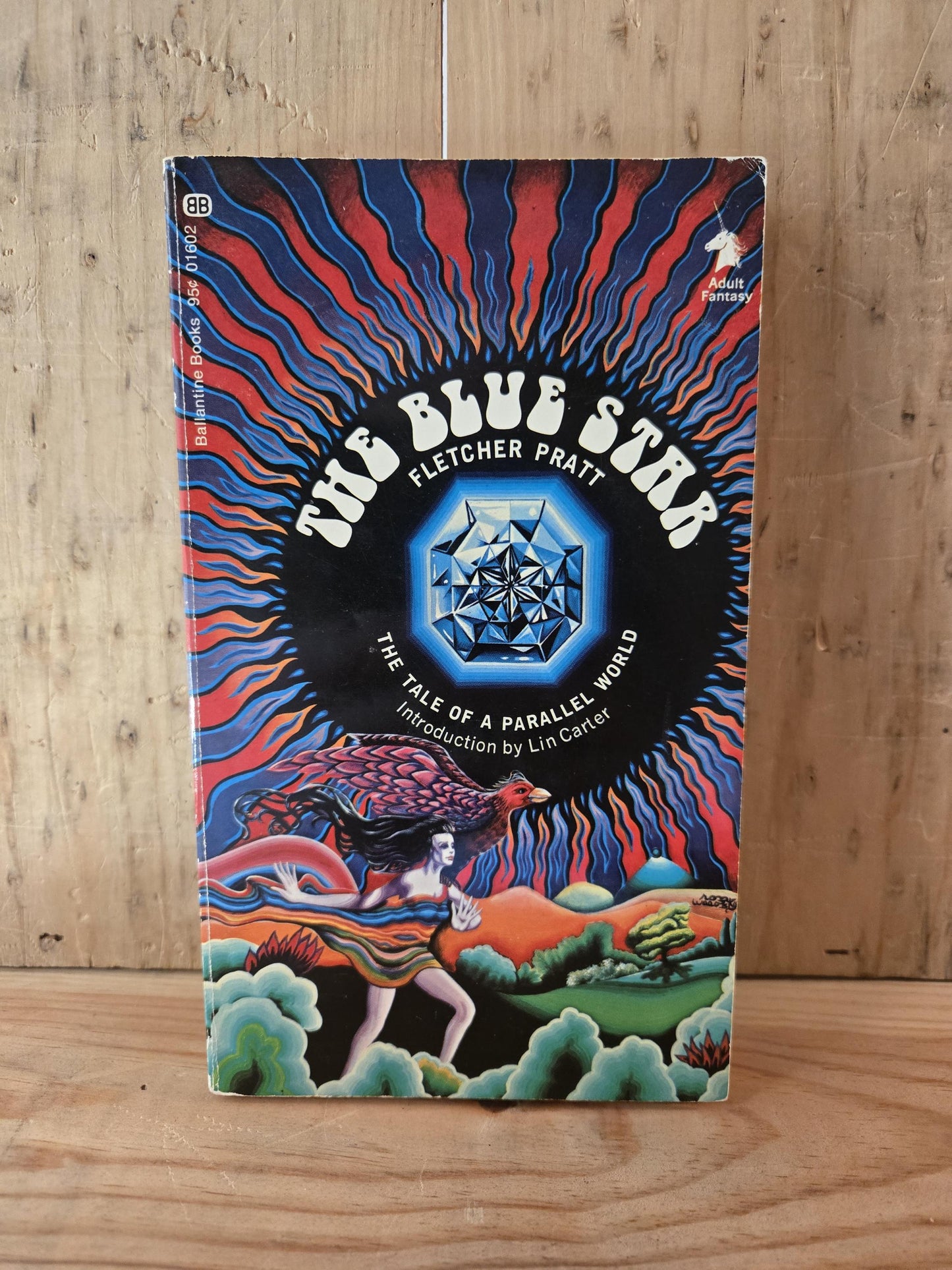 The Blue Star: The Tale of a Parallel World // Fletcher Pratt // 1969 // Vintage Paperback Fantasy