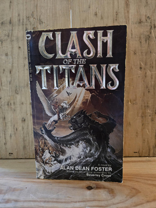 Clash of the Titans // Alan Dean Foster // 1981 // Vintage Paperback Movie Tie-In Fantasy Mythology