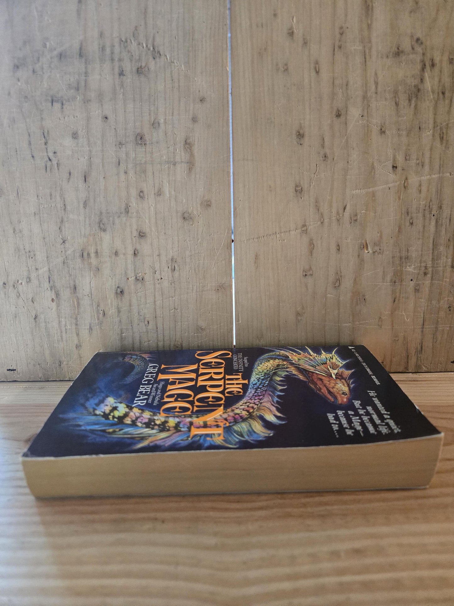 The Serpent Mage // Greg Bear // 1987 // Vintage Paperback Fantasy