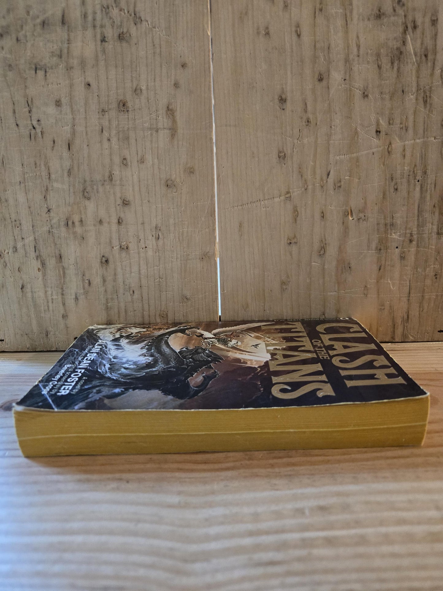 Clash of the Titans // Alan Dean Foster // 1981 // Vintage Paperback Movie Tie-In Fantasy Mythology
