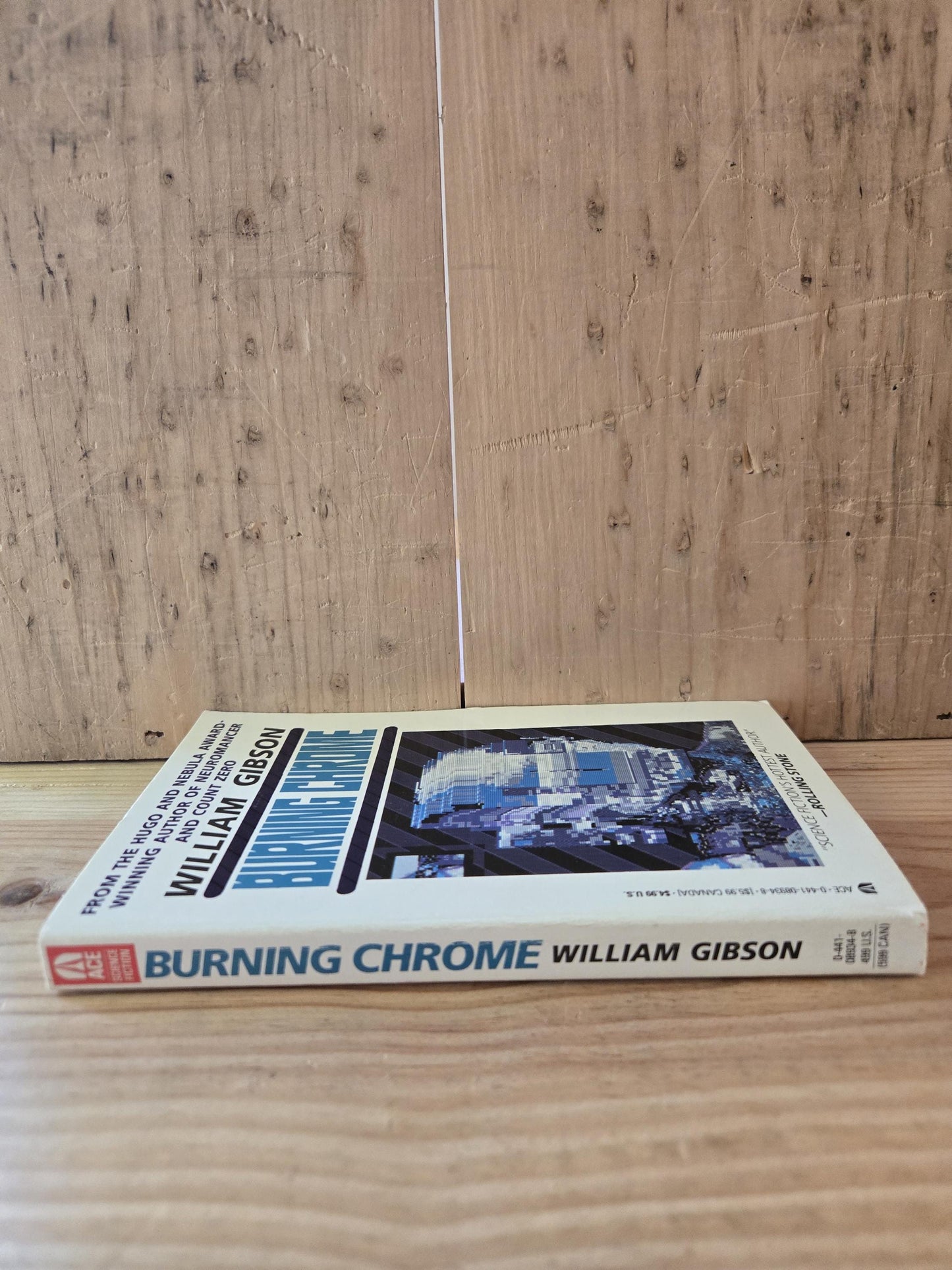 Burning Chrome // William Gibson // 1987 // Vintage Paperback Cyberpunk Sci-fi