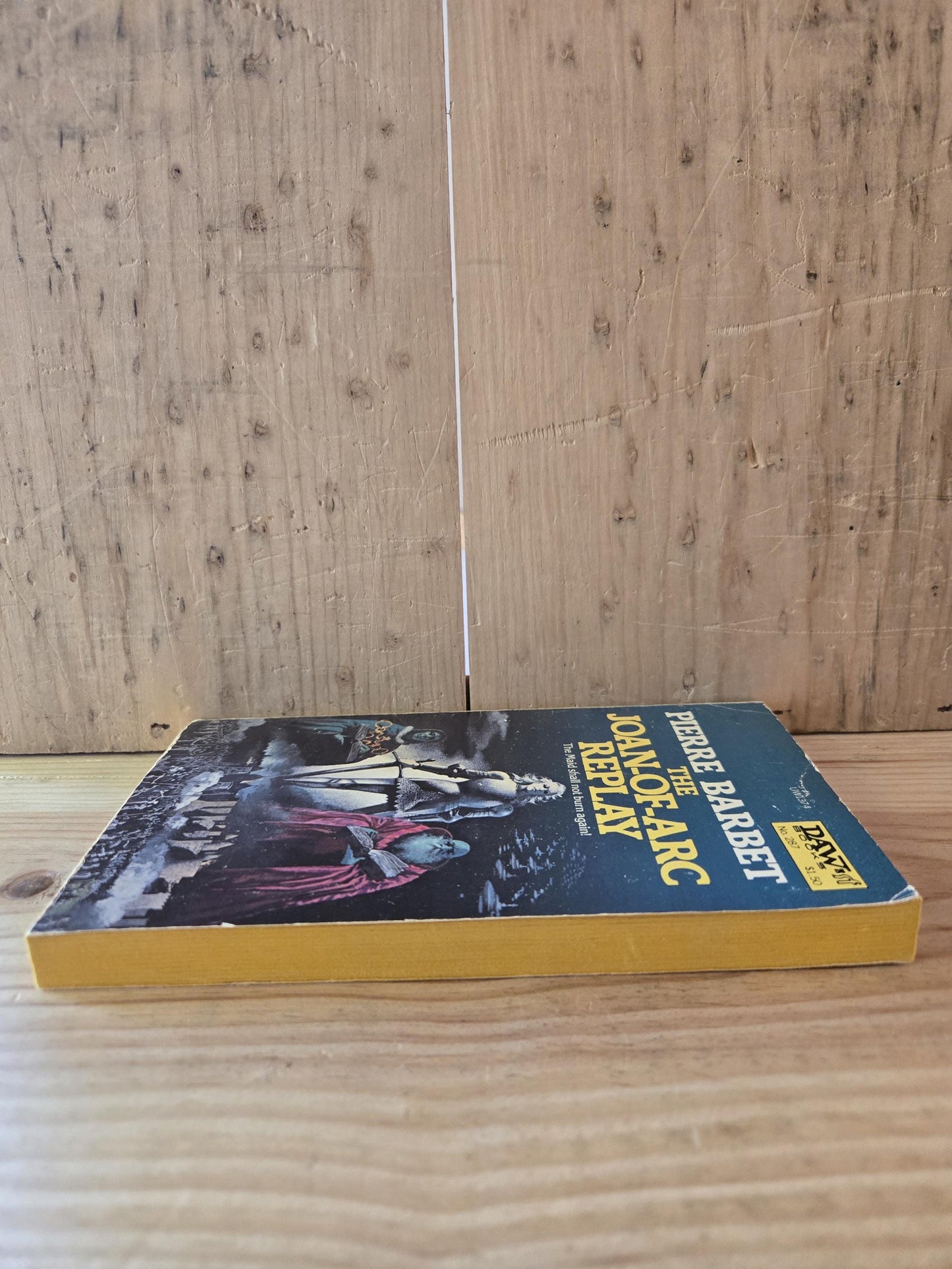 The Joan-of-Arc Replay // Pierre Barbet // 1978 // Vintage Paperback Sci-fi
