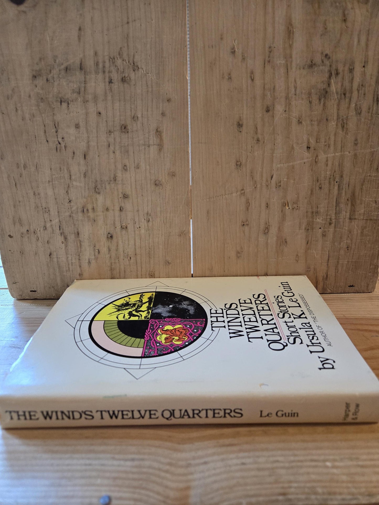The Wind's Twelve Quarters // Ursula K. Le Guin // 1975 Book Club Edition // Vintage Hardcover Sci-fi Fantasy