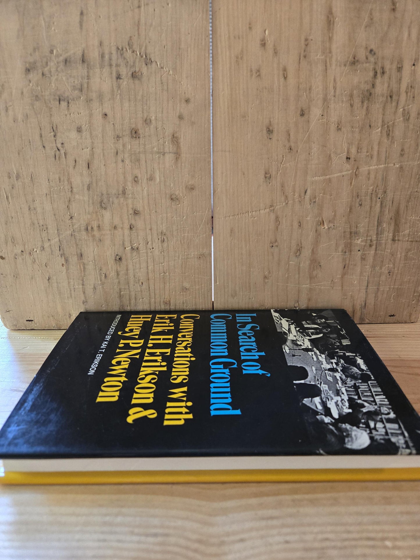 In Search of Common Ground: Conversations with Erik H. Erikson & Huey P. Newton // 1st Edition 1st Printing 1973 // Vintage Hardcover