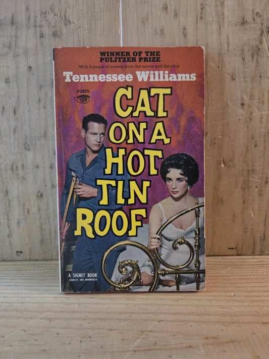 Cat on a Hot Tin Roof // Tennessee Williams // 1950s // Vintage Paperback