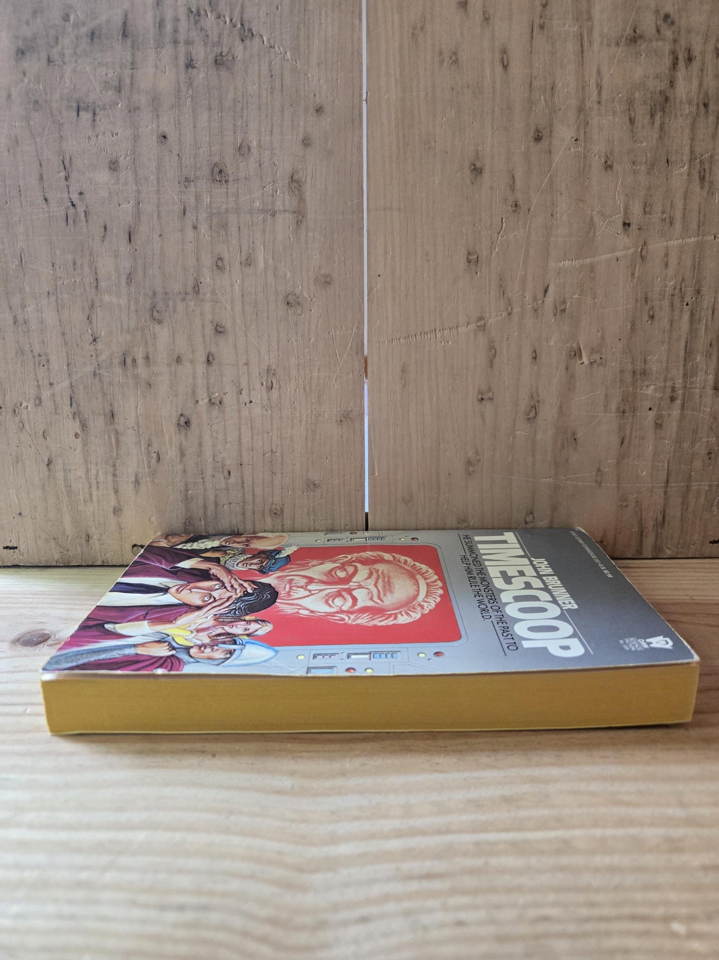 Timescoop // John Brunner // 1984 // Vintage Paperback Sci-fi