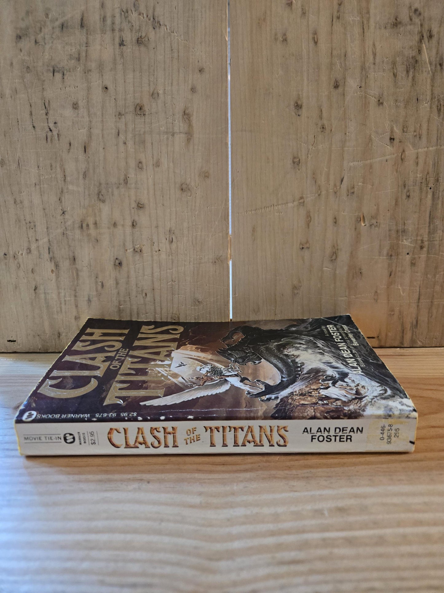 Clash of the Titans // Alan Dean Foster // 1981 // Vintage Paperback Movie Tie-In Fantasy Mythology