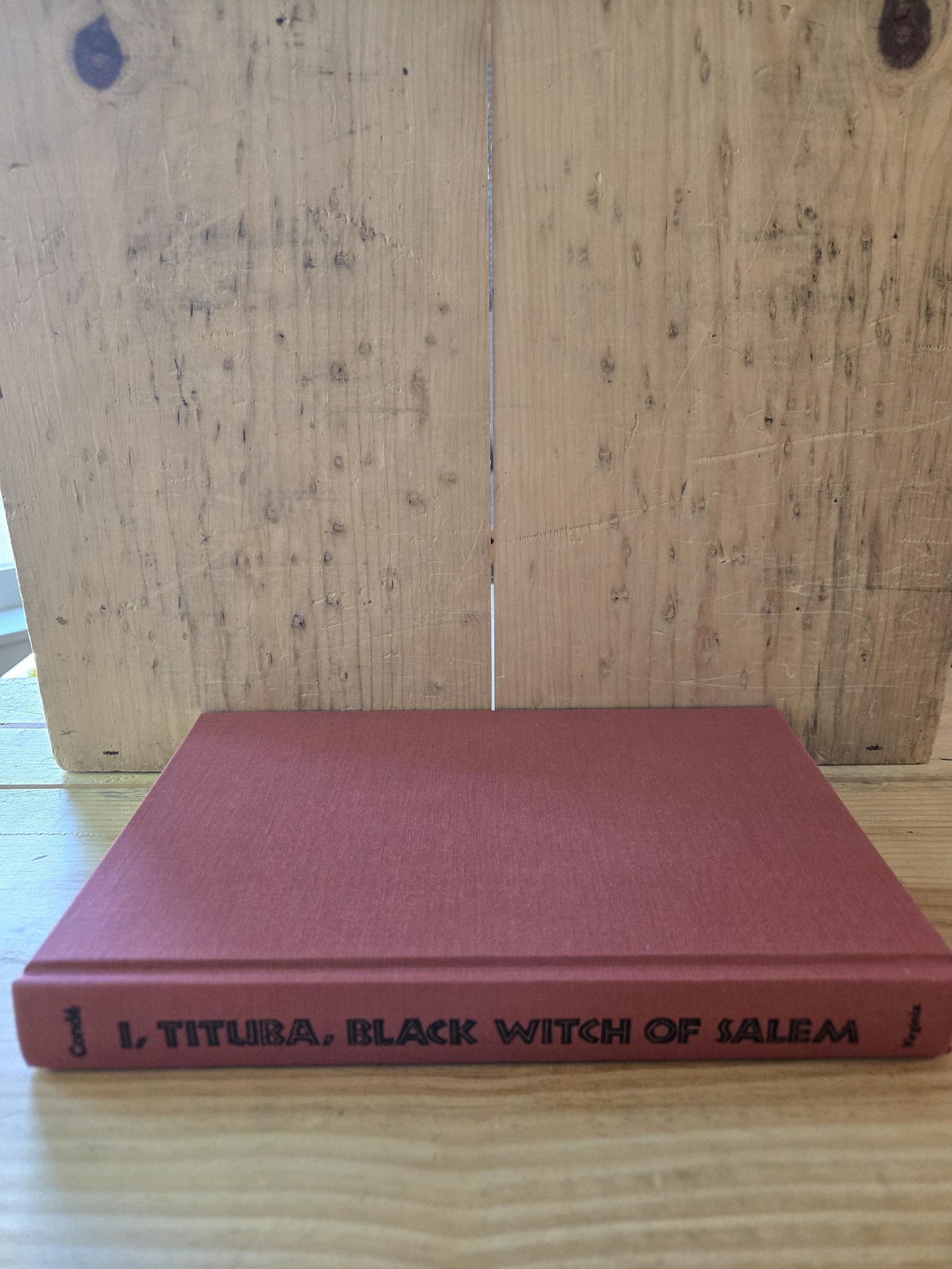 I, Tituba Black Witch of Salem // Maryse Condé // 1st U.S. Edition 1st Printing 1992 // Vintage Hardcover