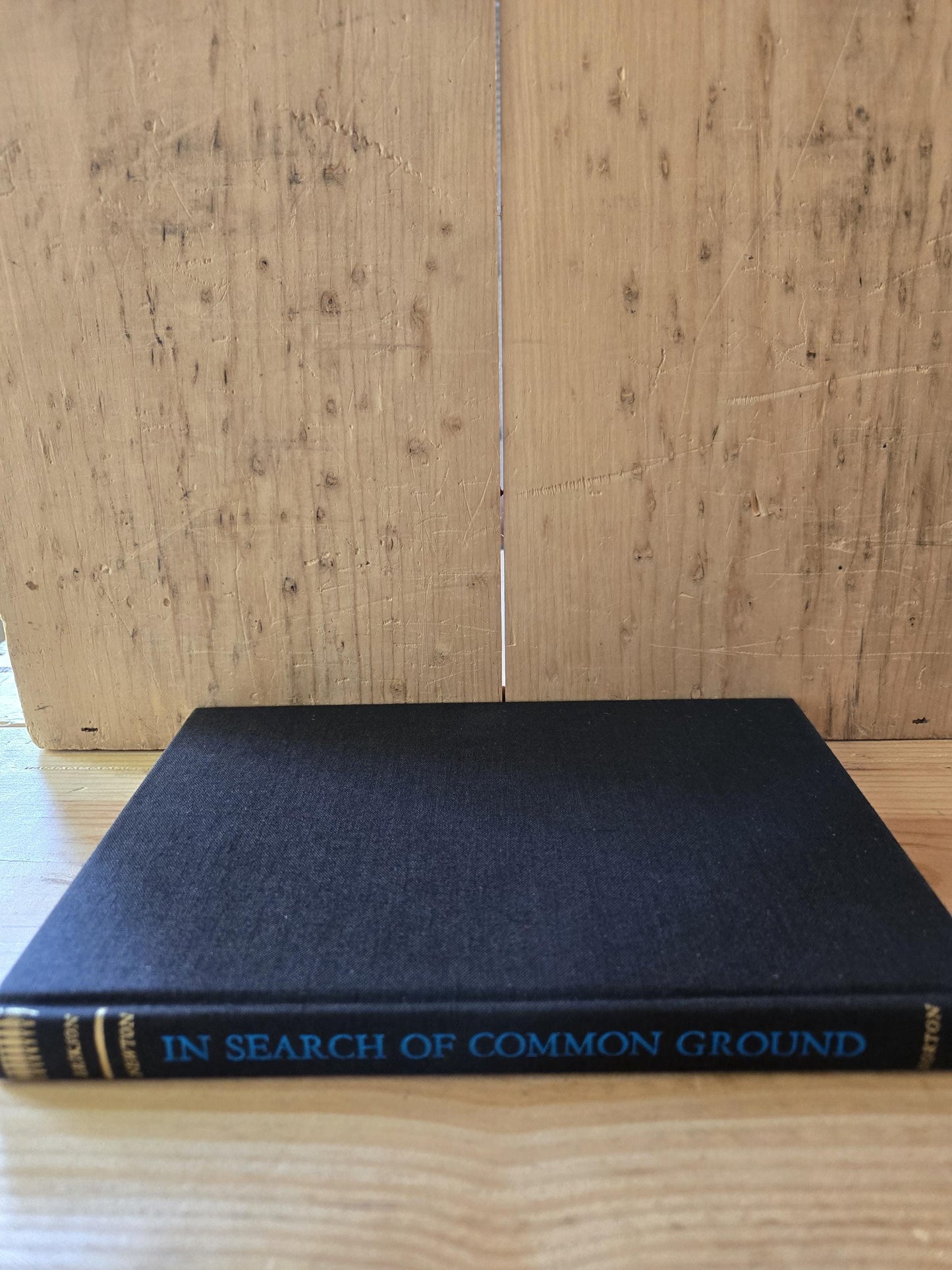 In Search of Common Ground: Conversations with Erik H. Erikson & Huey P. Newton // 1st Edition 1st Printing 1973 // Vintage Hardcover