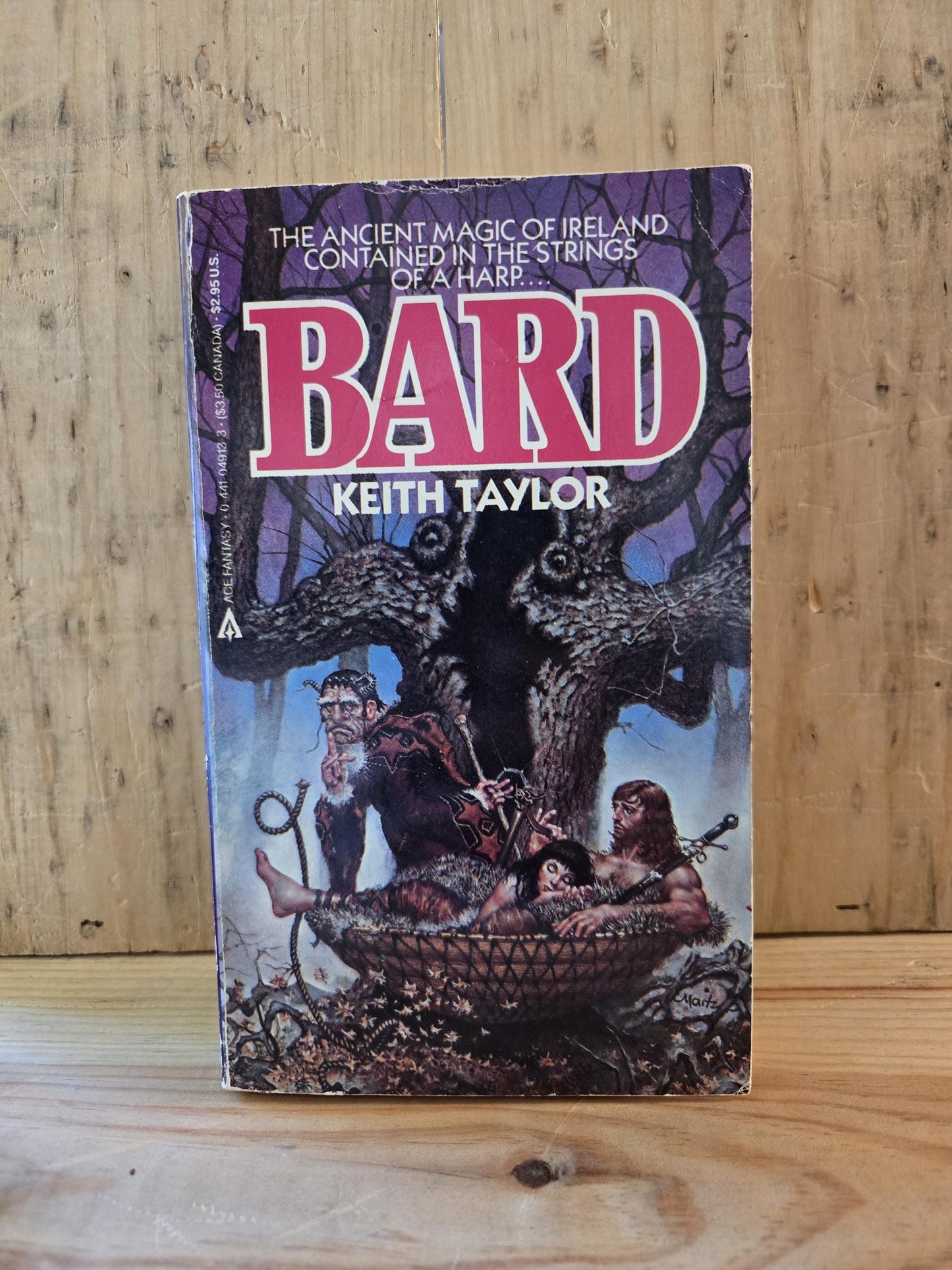 Bard, Bard II, and Bard III (3 Book Set) // Keith Taylor // 1980s // Vintage Paperback Fantasy