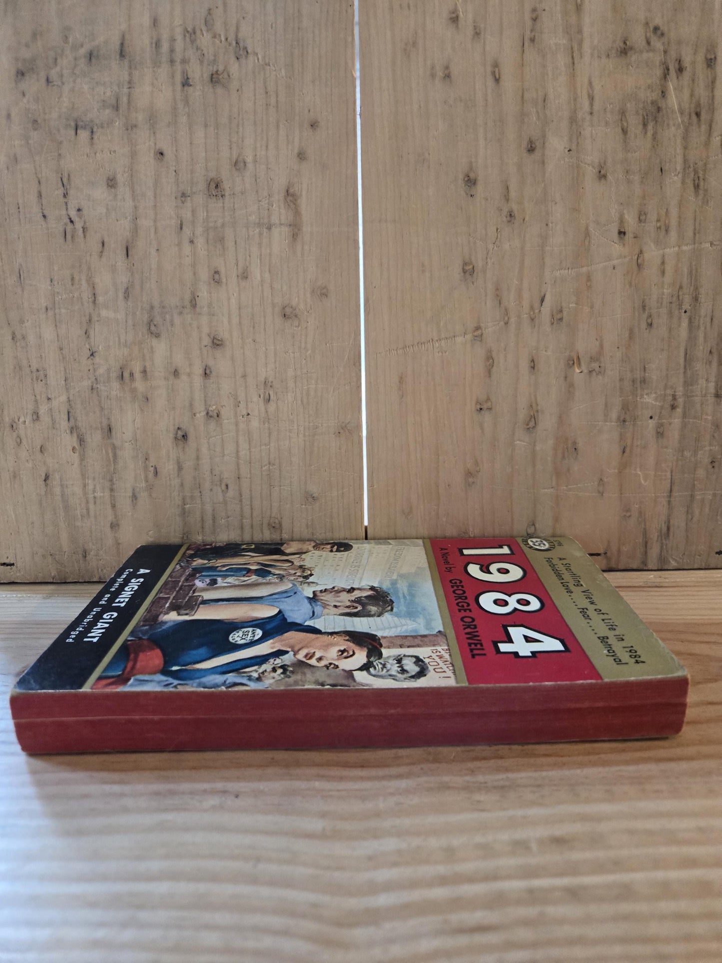 1984 // George Orwell // Signet 11th Printing 1954 // Vintage Paperback Dystopian