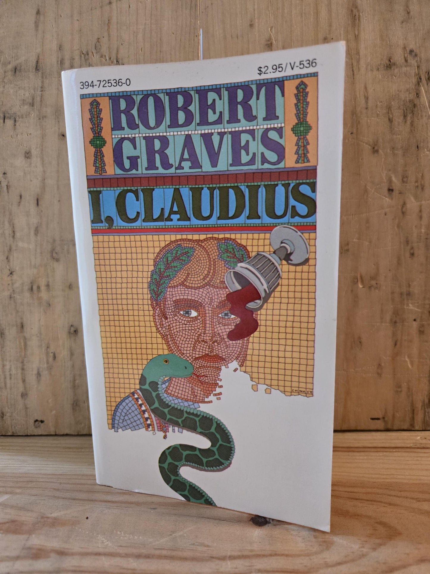 I, Claudius and Claudius the God (2 Book Lot) // Robert Graves // 1960s // Vintage Paperbacks