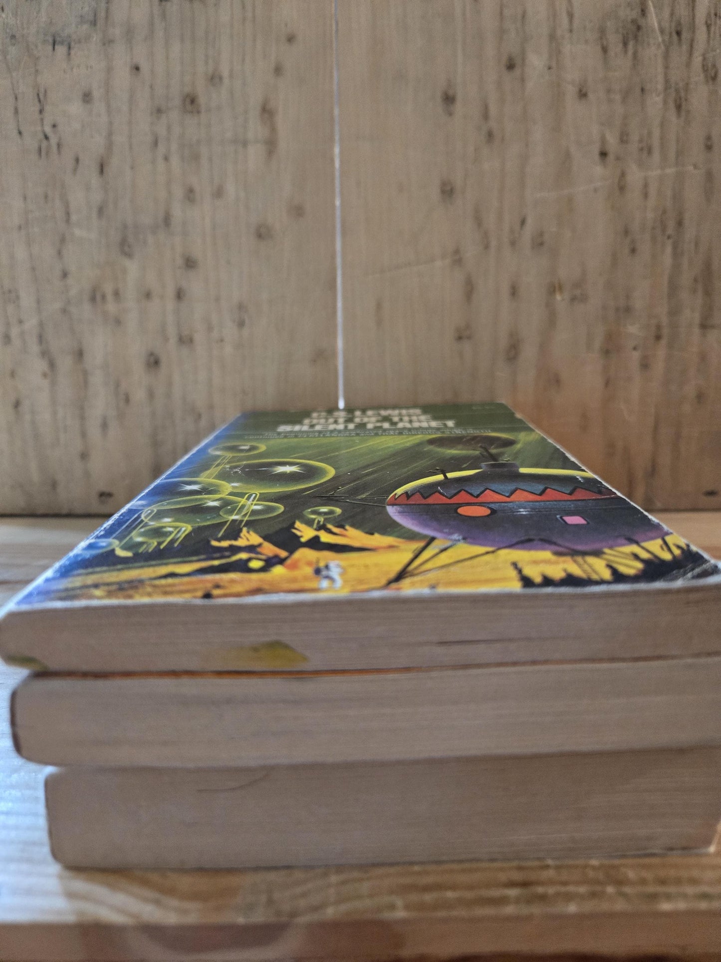 The Space Trilogy (3 Book Set) // C.S. Lewis // 1970s // Vintage Paperback Sci-fi