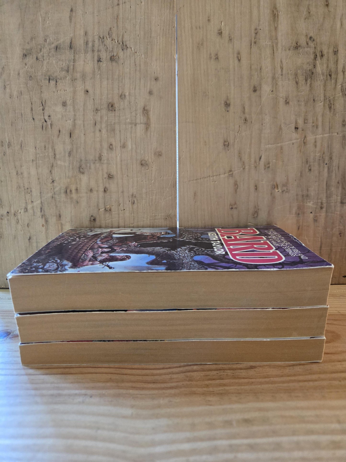 Bard, Bard II, and Bard III (3 Book Set) // Keith Taylor // 1980s // Vintage Paperback Fantasy