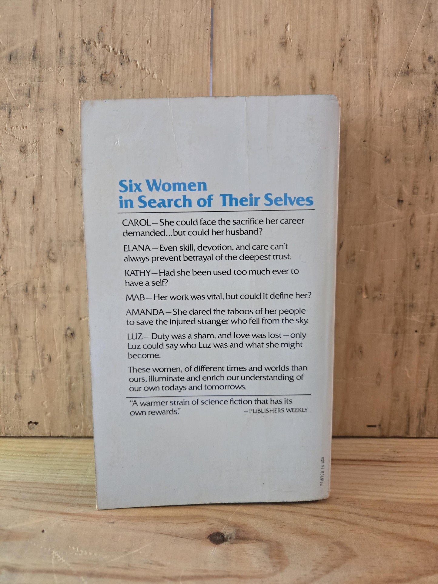 Millennial Women // Edited by Virginia Kidd // 1979 // Vintage Paperback Sci-fi