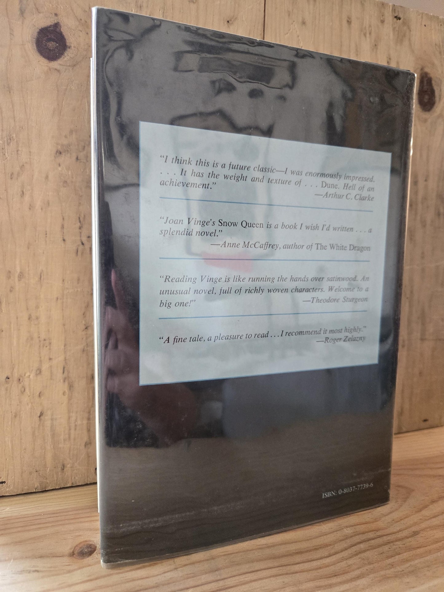 SIGNED and INSCRIBED The Snow Queen // Joan D. Vinge // 1st Edition 1st Printing 1980 // Vintage Hardcover Sci-fi