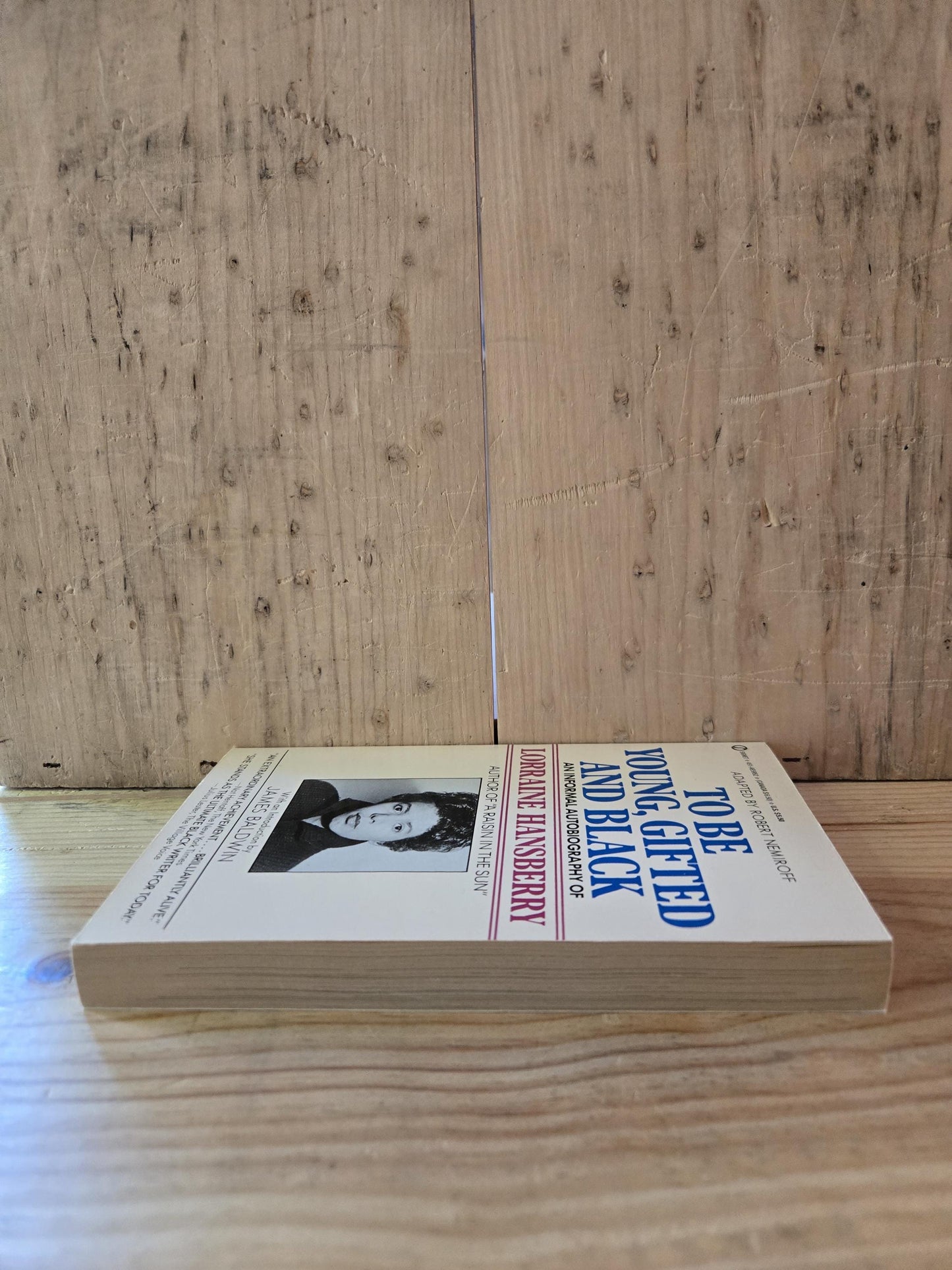 To Be Young, Gifted, and Black // Lorraine Hansberry // 1970 // Vintage Paperback Memoir