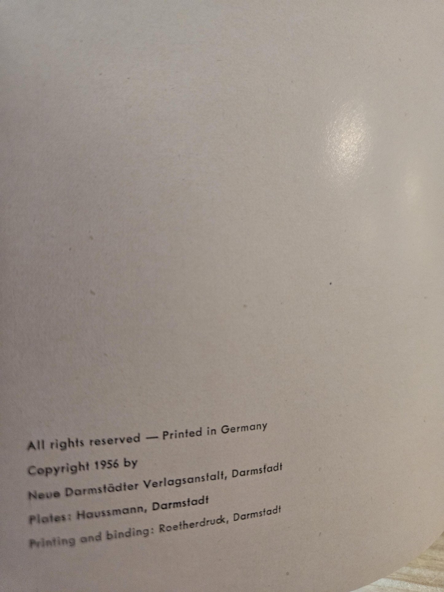 Stage-Dancing in Germany: A Pictorial Survey of the Ballet // Egon Vietta // 1956 // Vintage Paperback