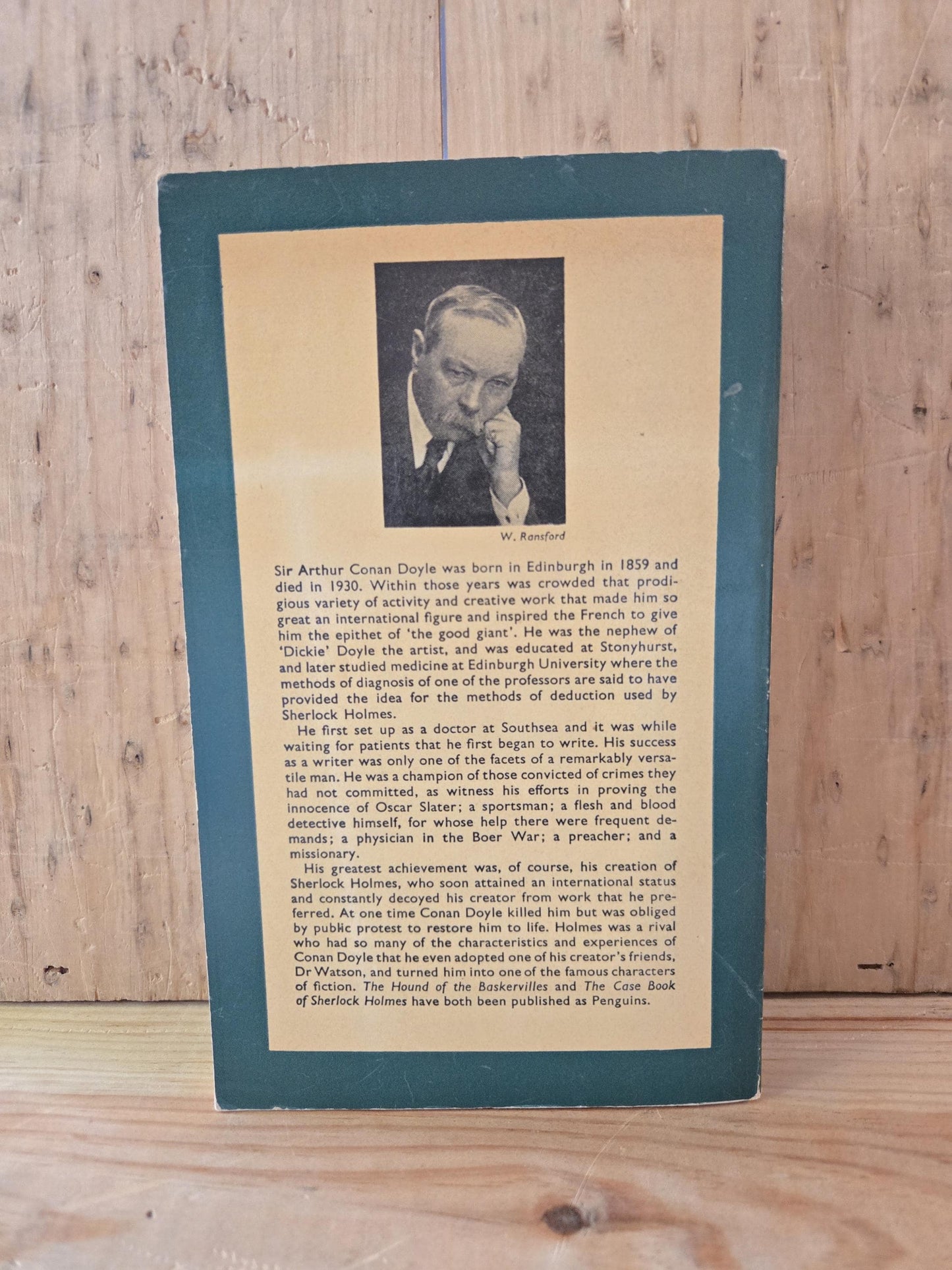 The Memoirs of Sherlock Holmes // Sir Arthur Conan Doyle // 1957 // Vintage Paperback