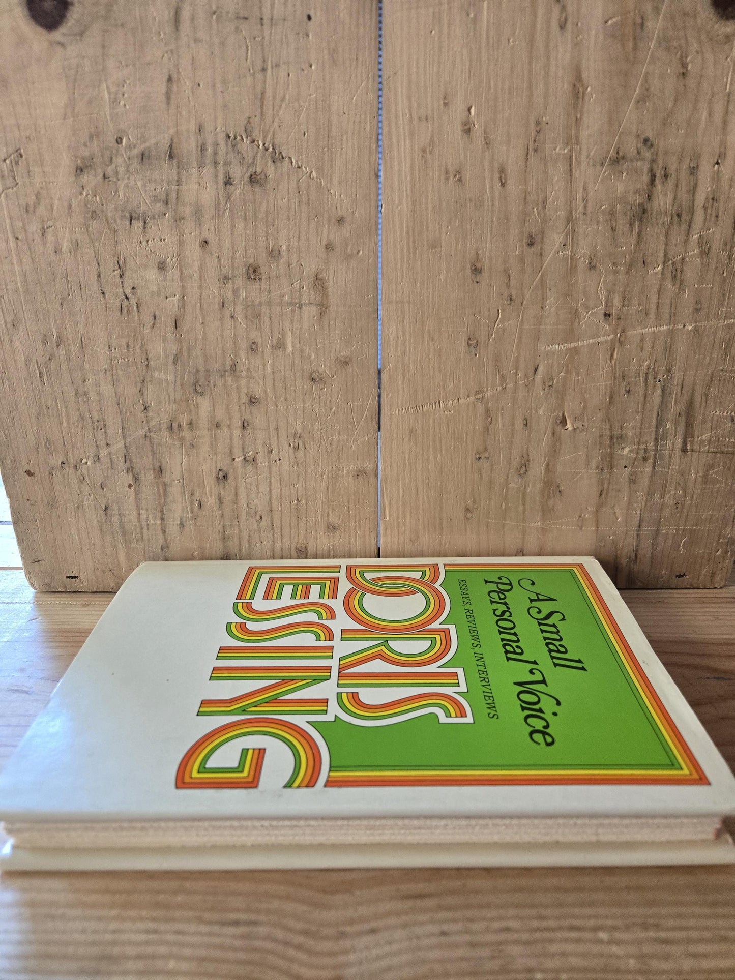 A Small Personal Voice: Essays, Reviews, Interviews // Doris Lessing // 1st Edition 1974 // Vintage Hardcover