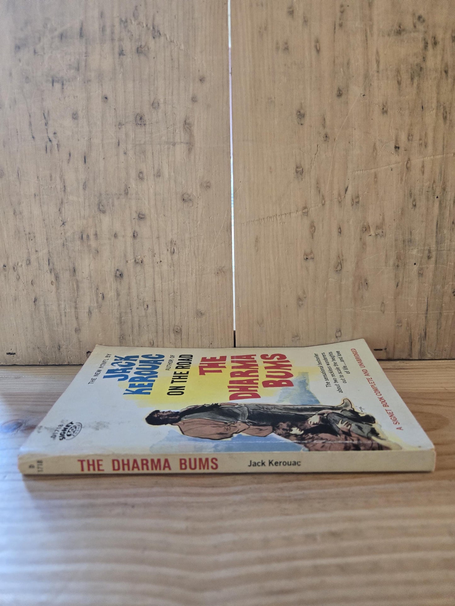 The Dharma Bums // Jack Kerouac // 1st Paperback Printing 1959 // Vintage Paperback Beat Generation