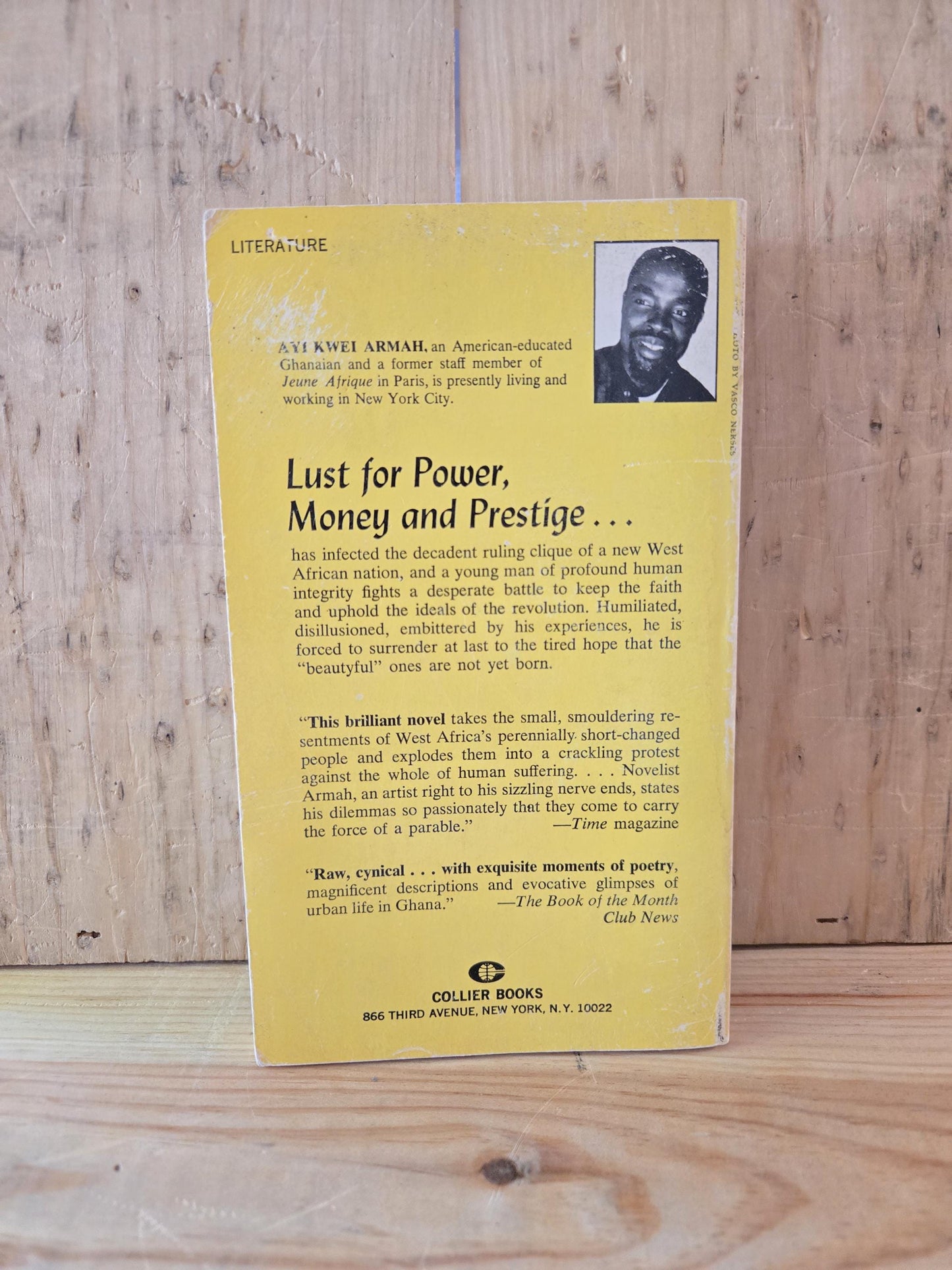The Beautiful Ones Are Not Yet Born // Ayi Kwei Armah // 1969 // Vintage Paperback