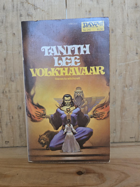 Volkhavaar // Tanith Lee // DAW 1st Printing 1977 // Vintage Paperback Fantasy