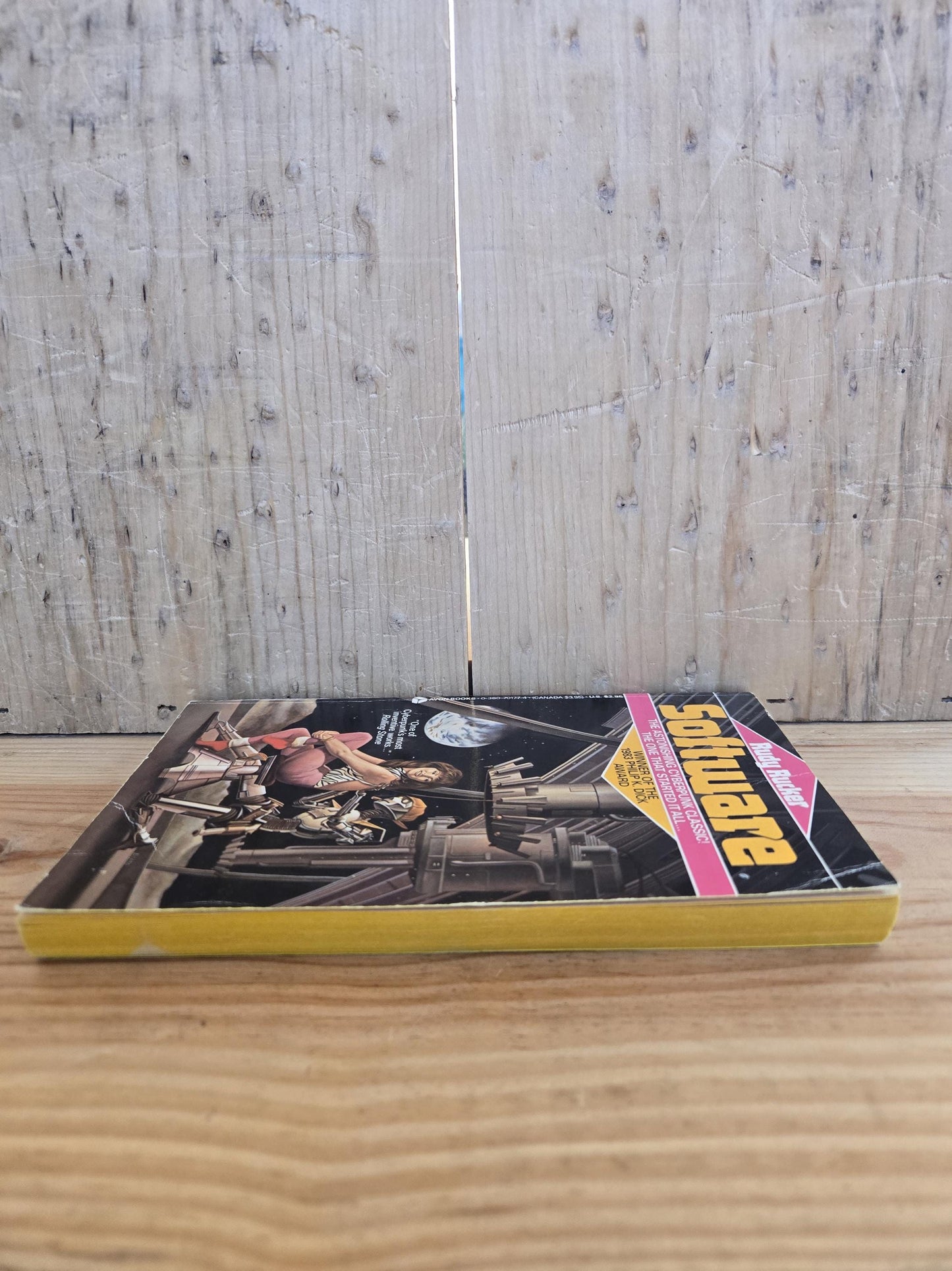 Software // Rudy Rucker // 1987 // Vintage Paperback Cyberpunk Sci-fi
