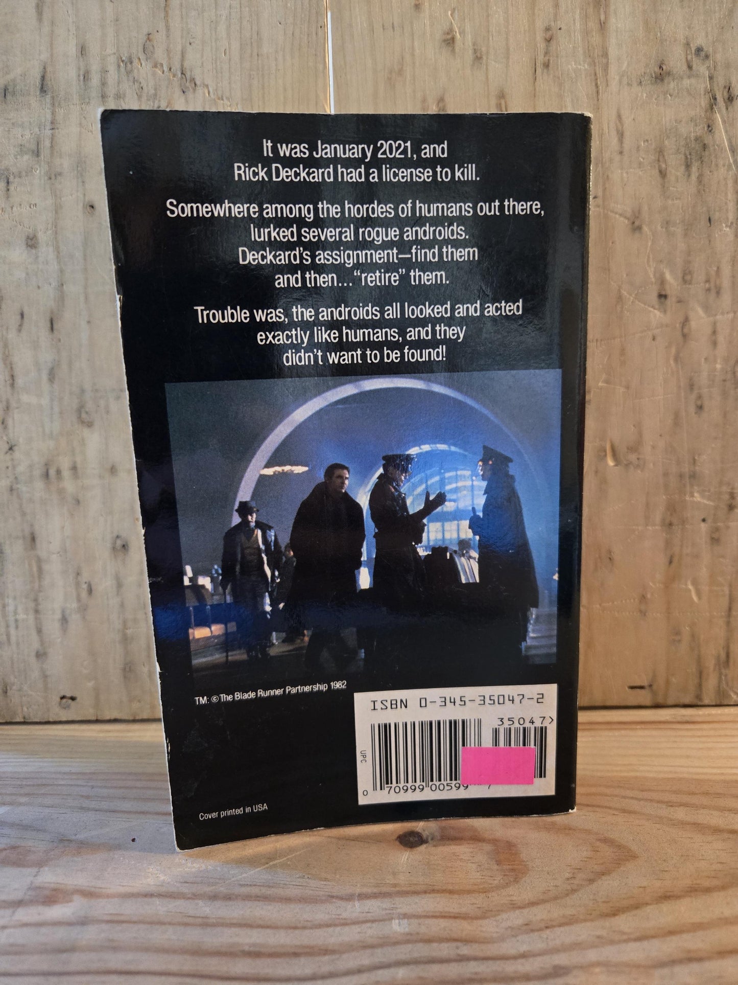 Blade Runner (Do Androids Dream of Electric Sheep) // Philip K. Dick // 1992 // Vintage Paperback Sci-fi