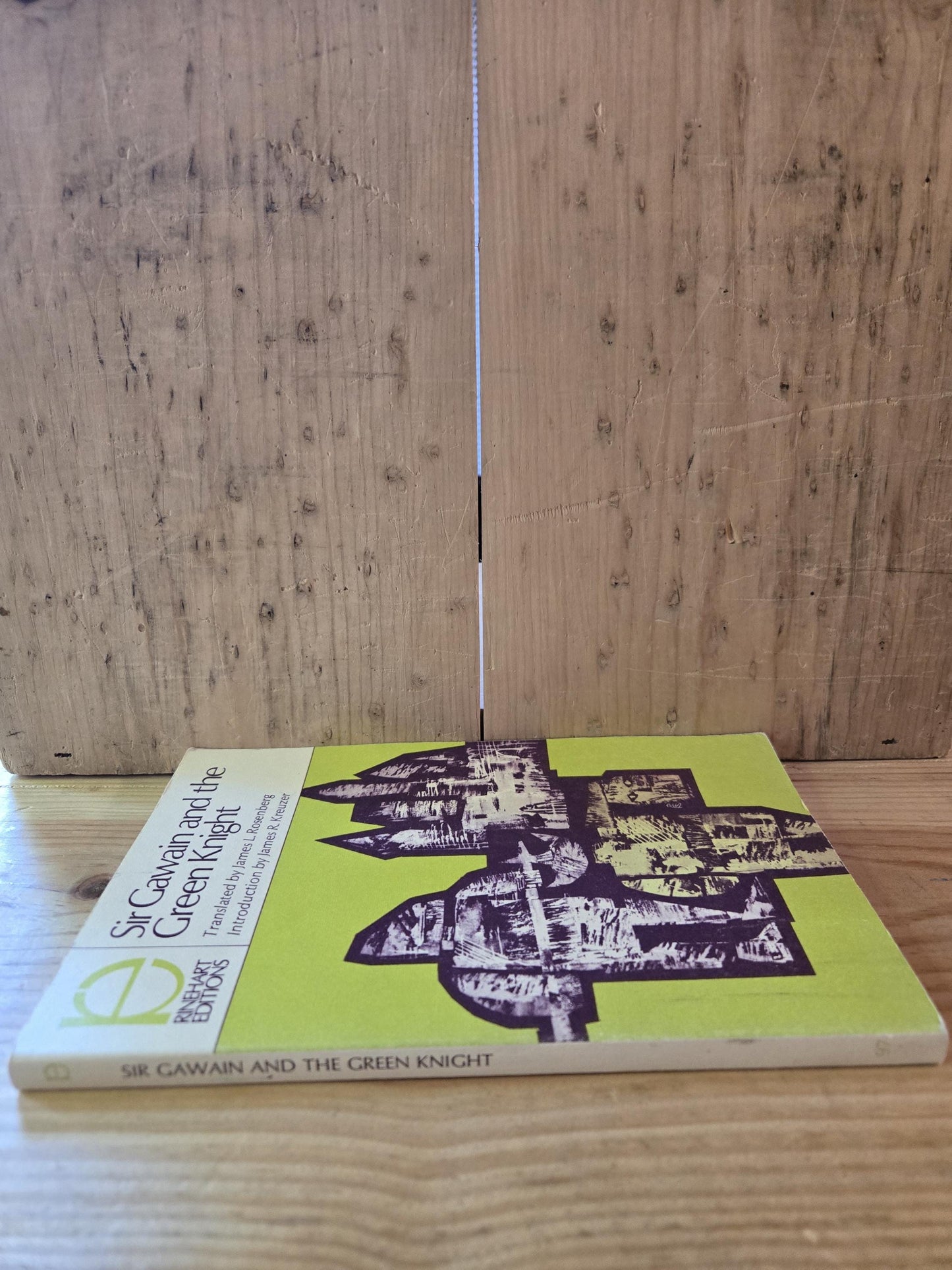 Sir Gawain and the Green Knight // Translated by James L. Rosenburg // 1959 // Vintage Paperback Medieval Chivalric Romance