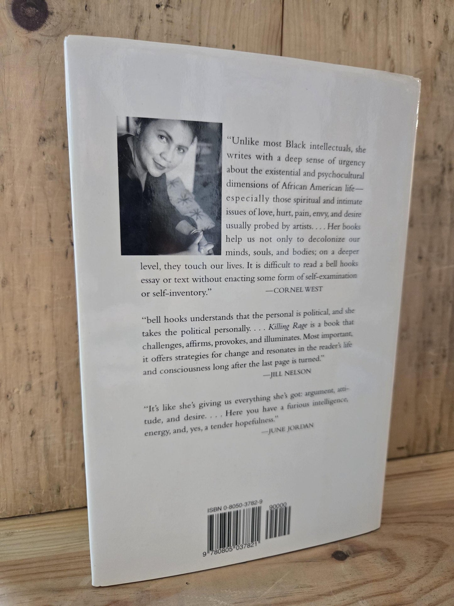 Killing Rage: Ending Racism // bell hooks // 1st Edition 1st Printing 1995 // Vintage Hardcover Essays