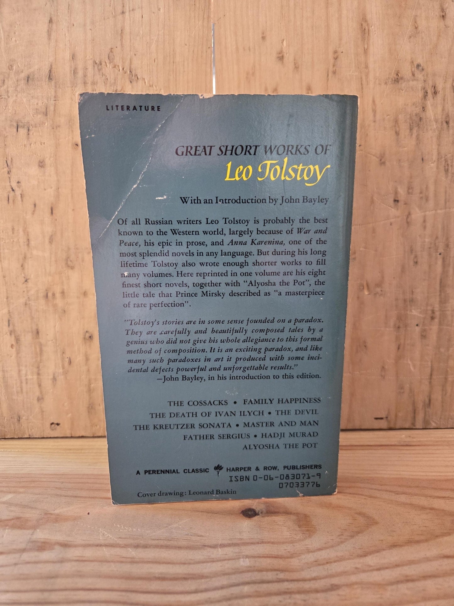 Great Short Works of Leo Tolstoy // 1967 // Vintage Paperback